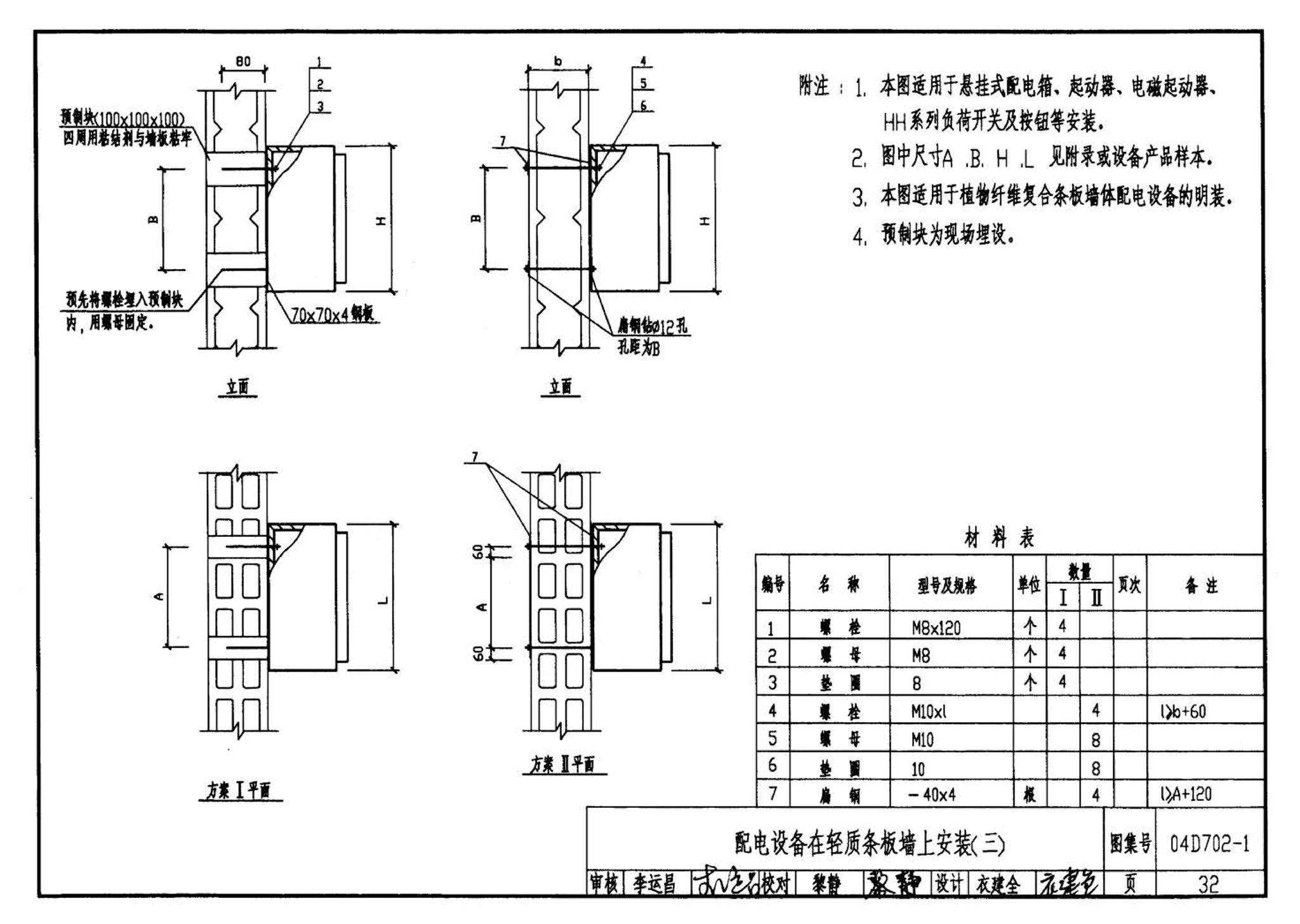 D702-1～3--常用低压配电设备及灯具安装（2004年合订本）