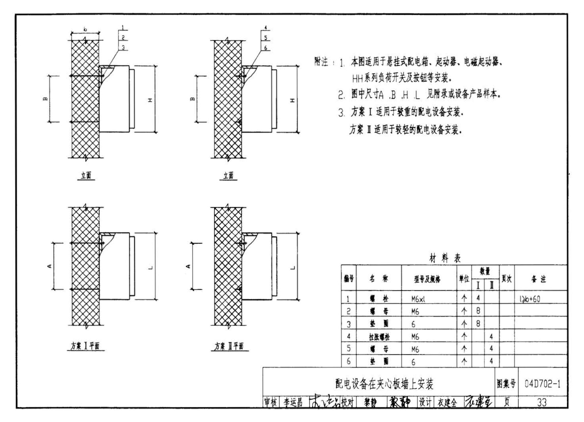 D702-1～3--常用低压配电设备及灯具安装（2004年合订本）