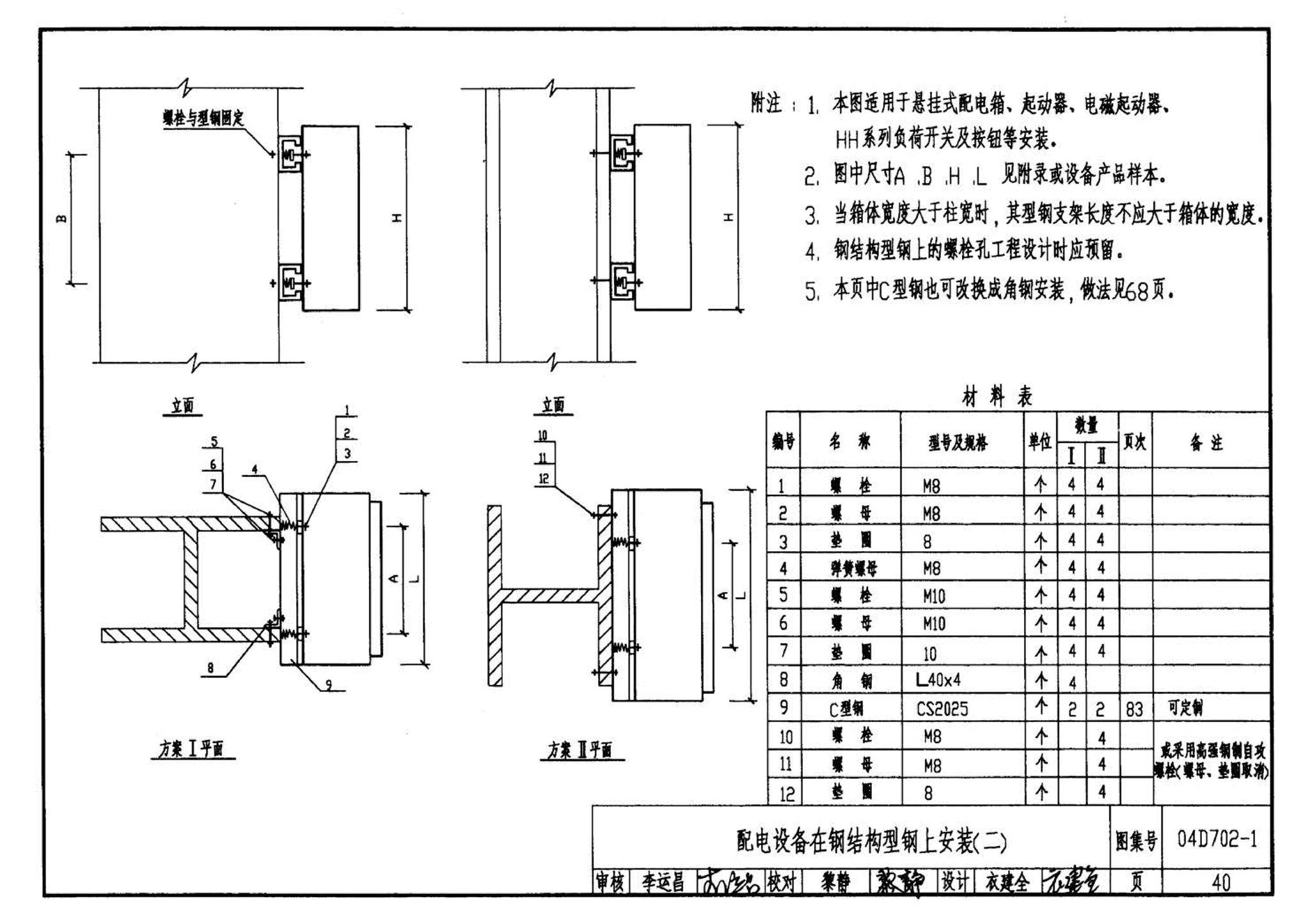 D702-1～3--常用低压配电设备及灯具安装（2004年合订本）