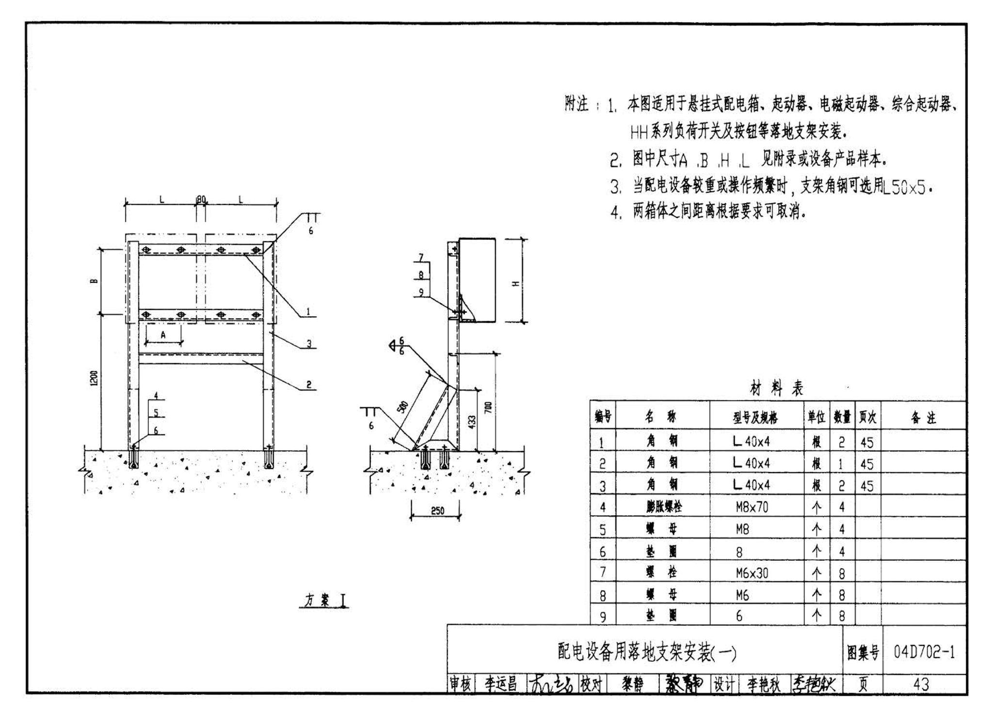 D702-1～3--常用低压配电设备及灯具安装（2004年合订本）