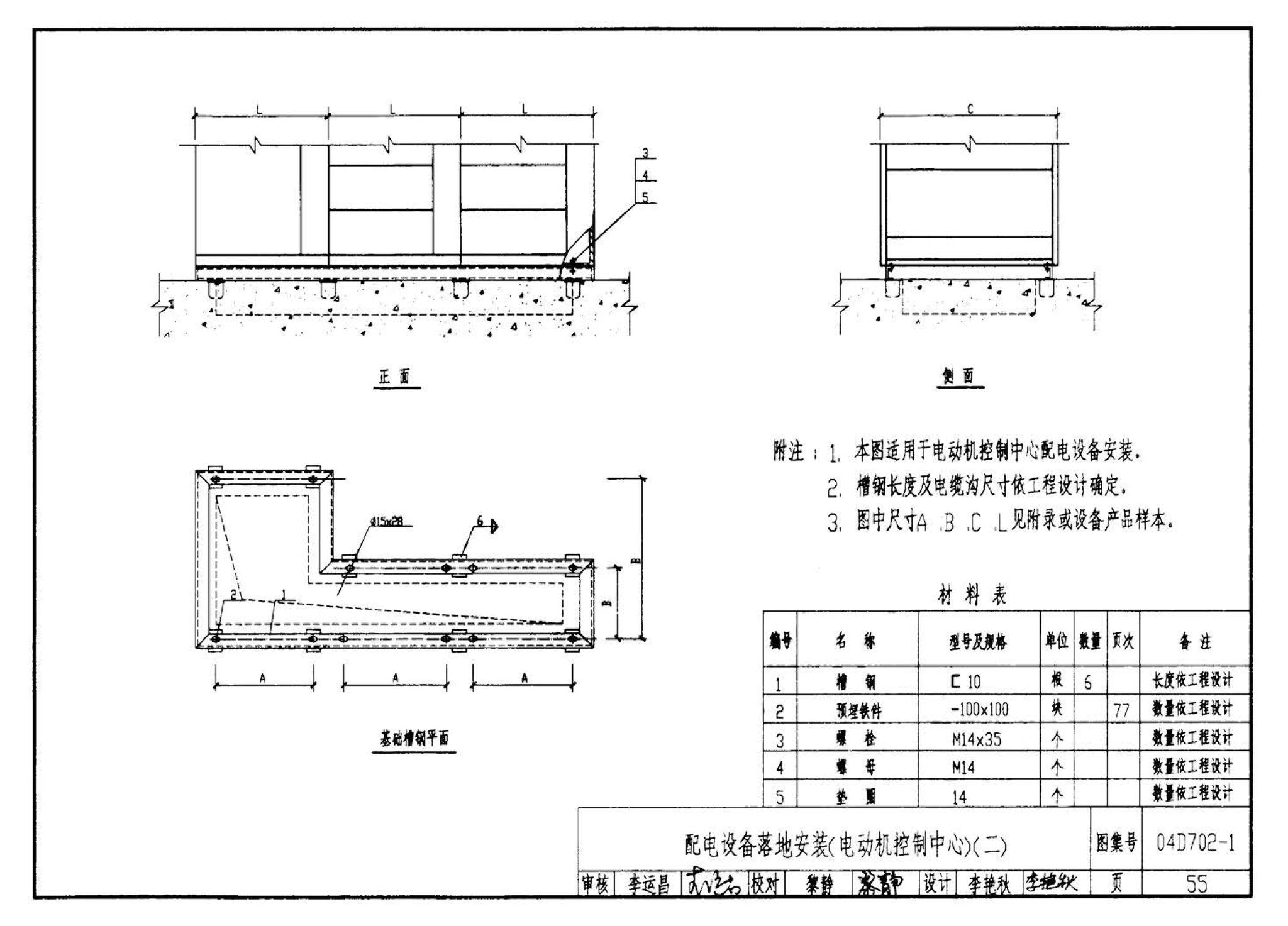 D702-1～3--常用低压配电设备及灯具安装（2004年合订本）