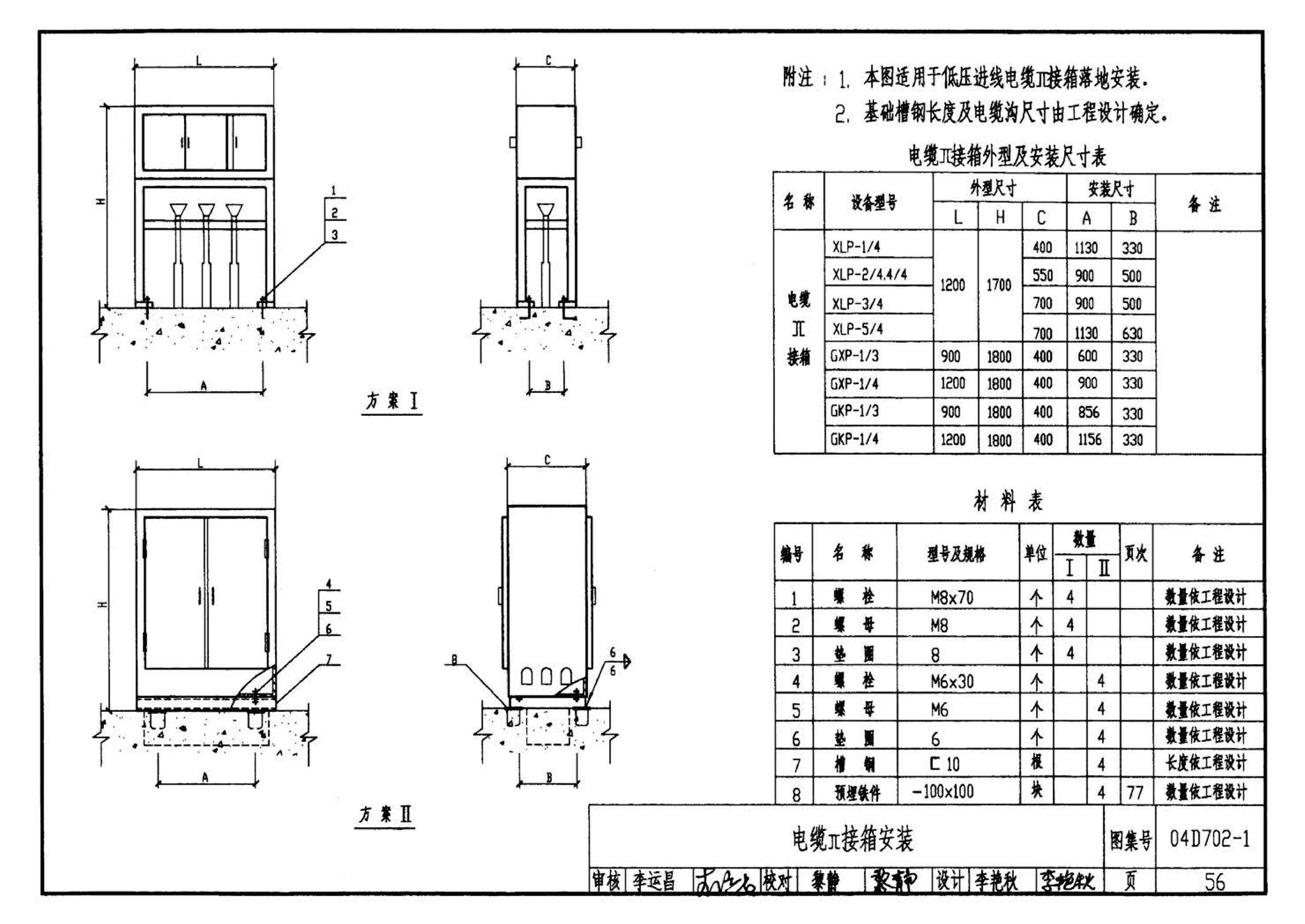 D702-1～3--常用低压配电设备及灯具安装（2004年合订本）