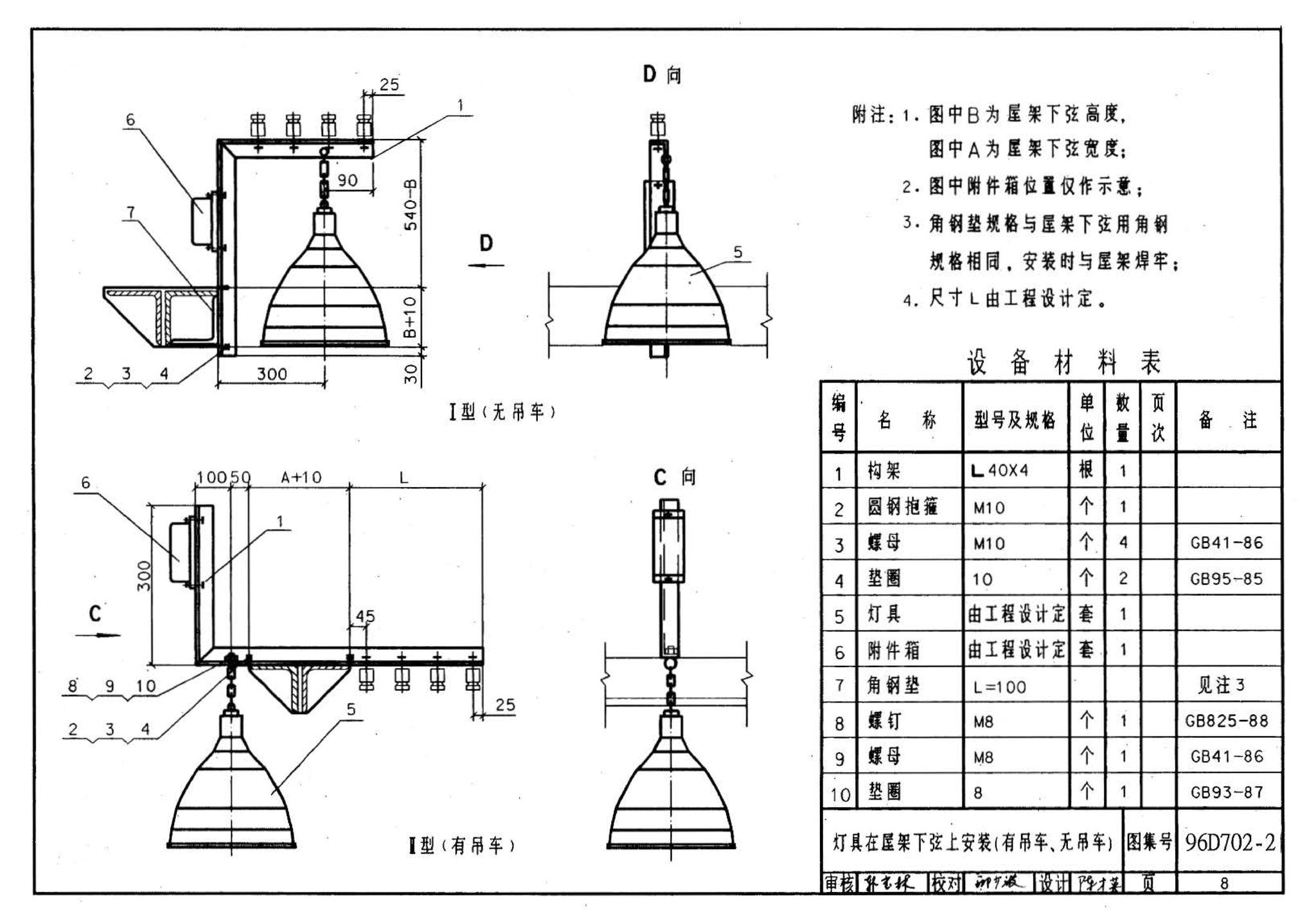 D702-1～3--常用低压配电设备及灯具安装（2004年合订本）