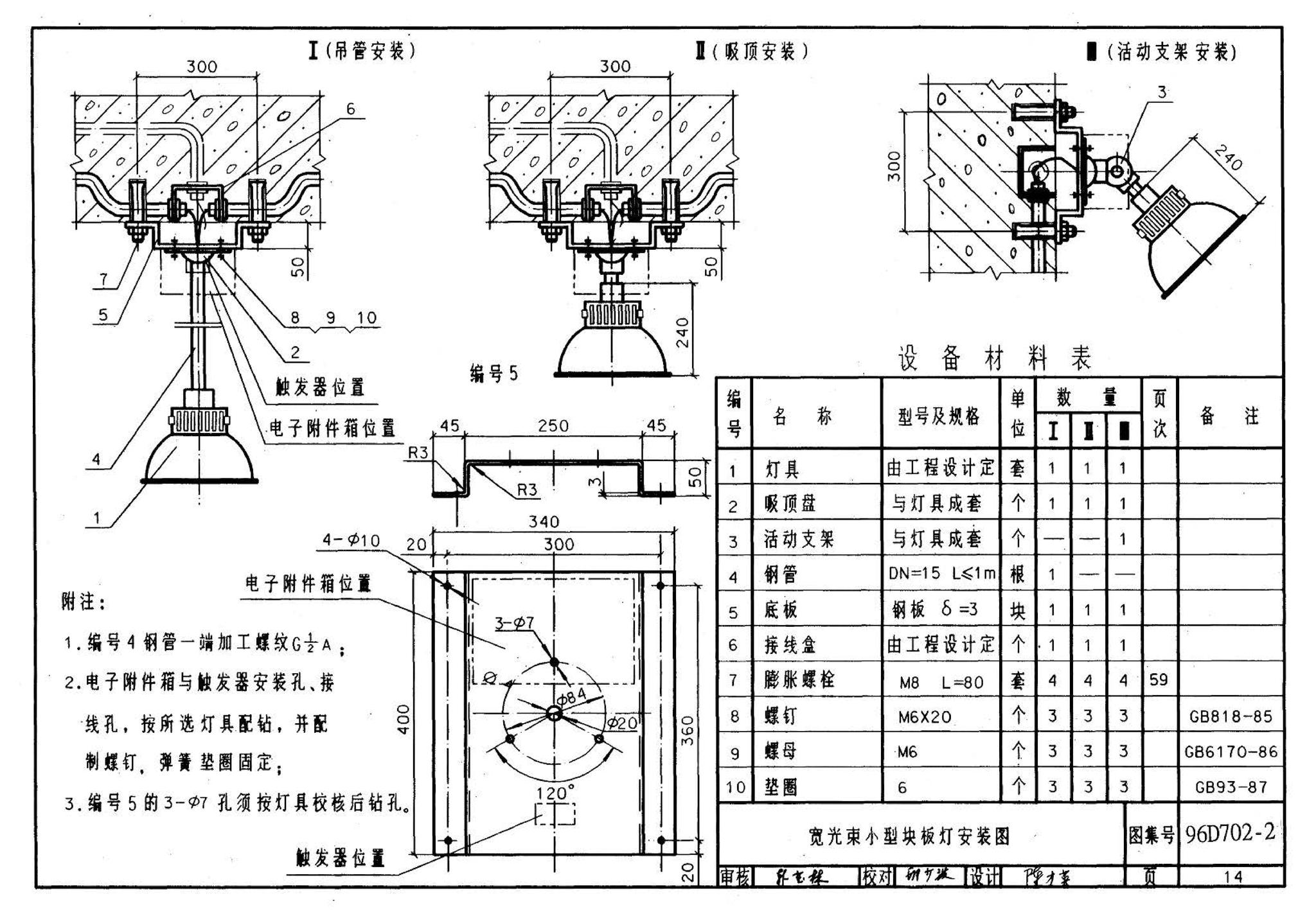 D702-1～3--常用低压配电设备及灯具安装（2004年合订本）