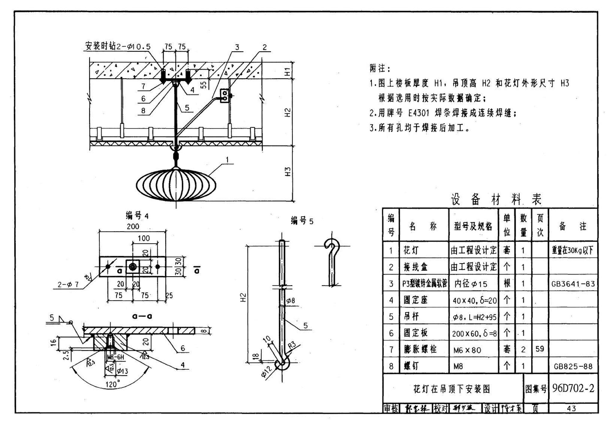 D702-1～3--常用低压配电设备及灯具安装（2004年合订本）