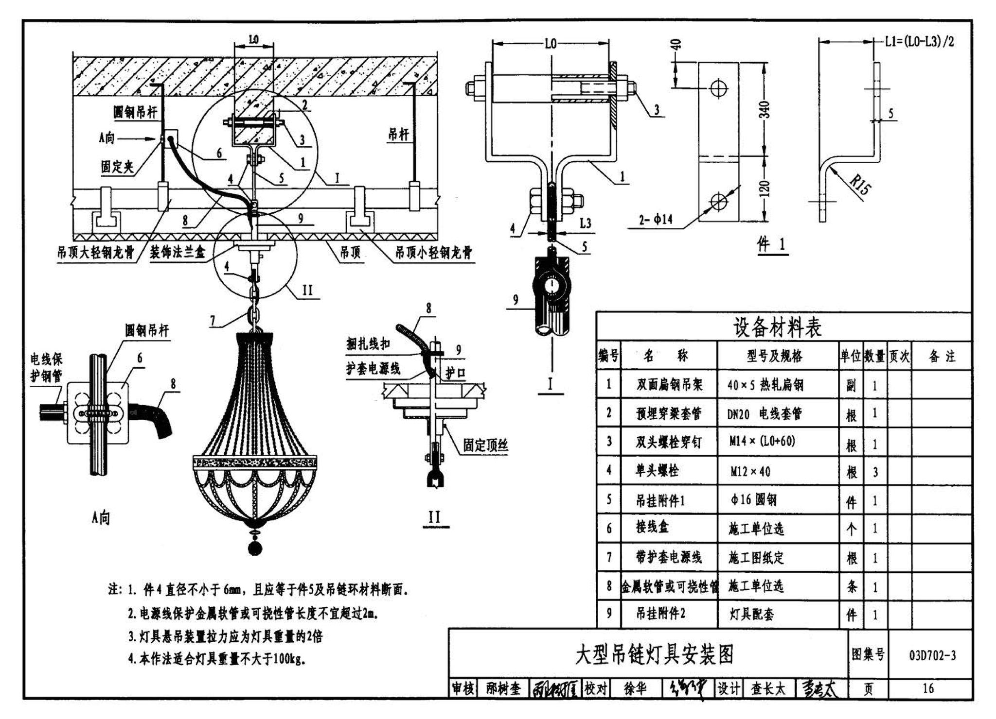 D702-1～3--常用低压配电设备及灯具安装（2004年合订本）