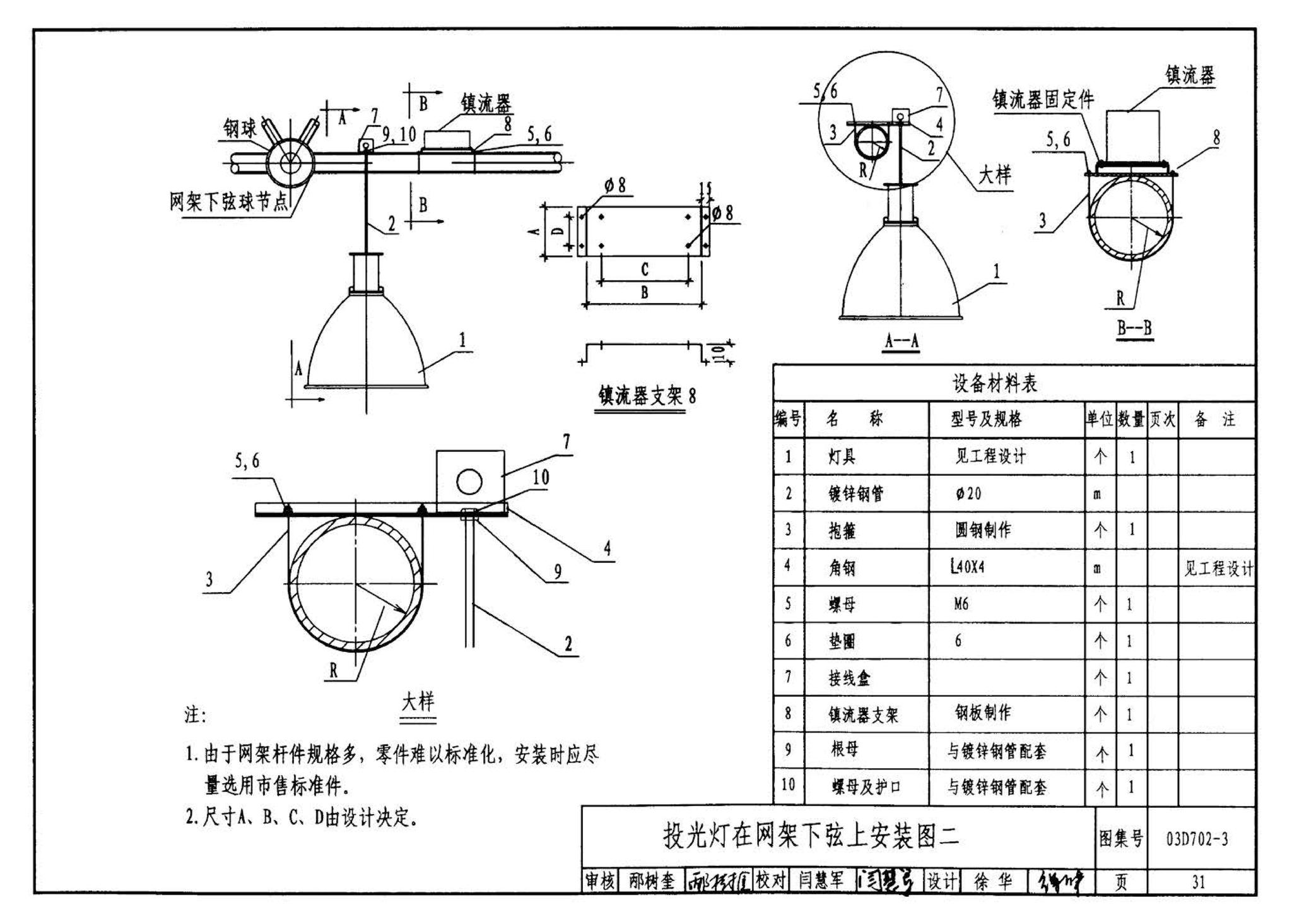 D702-1～3--常用低压配电设备及灯具安装（2004年合订本）