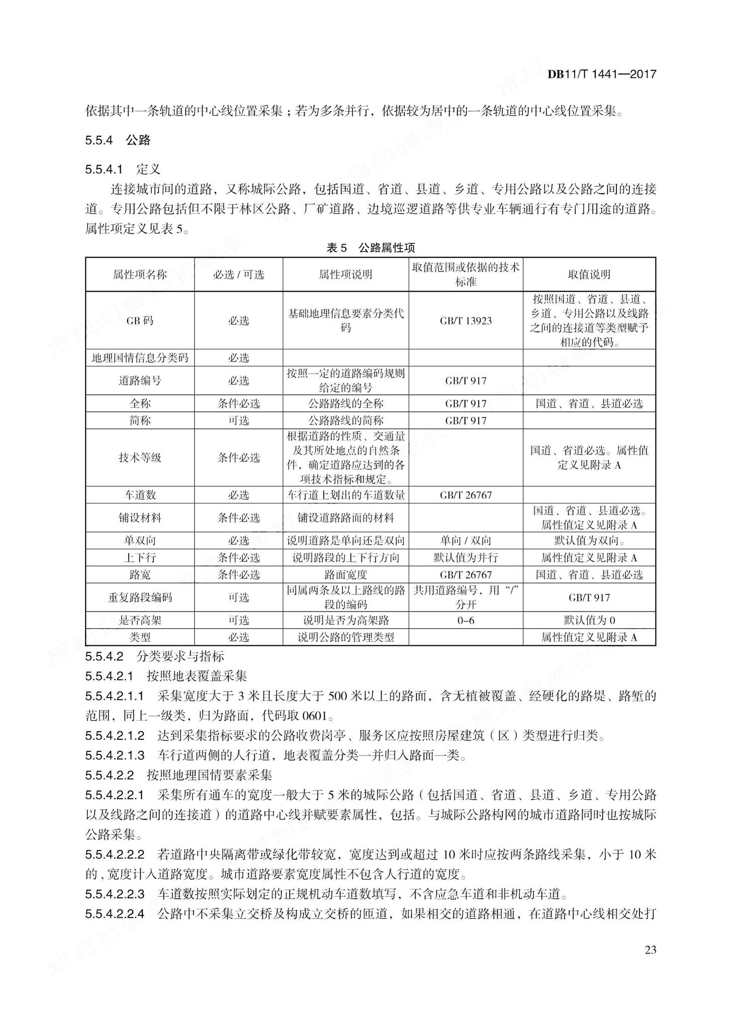 DB11/T1441-2017--地理国情信息内容与指标