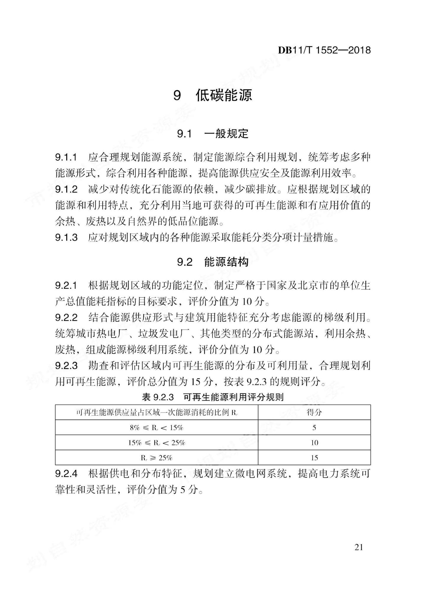 DB11/T1552-2018--绿色生态示范区规划设计评价标准