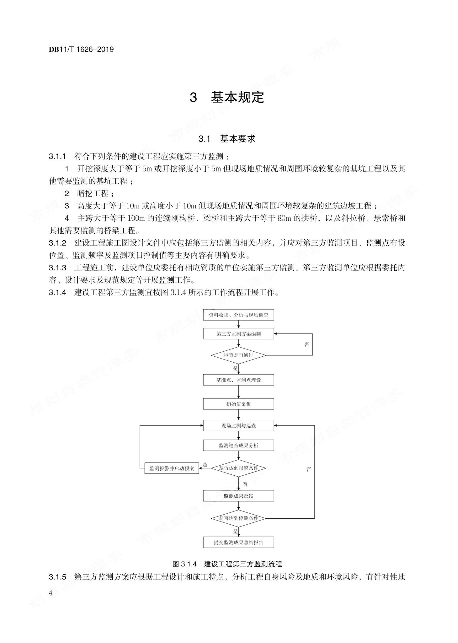 DB11/T1626-2019--建设工程第三方监测技术规程