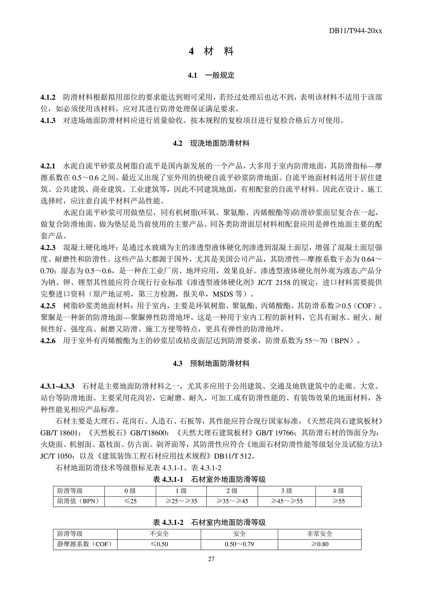 DB11/T944-2022--地面工程防滑施工及验收规程