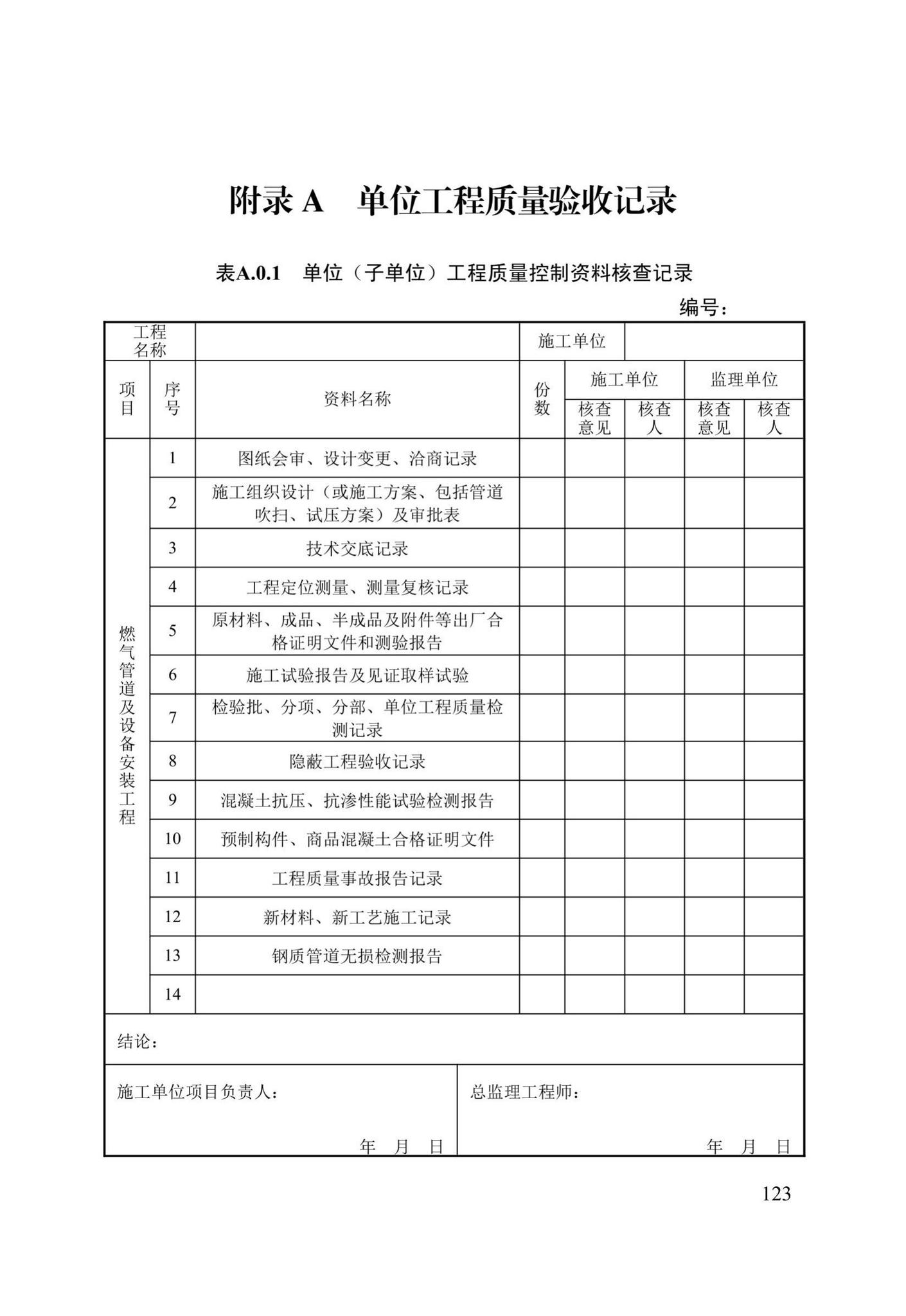 DB13(J)/T8061-2019--城镇燃气管道及设备安装工程施工质量验收标准