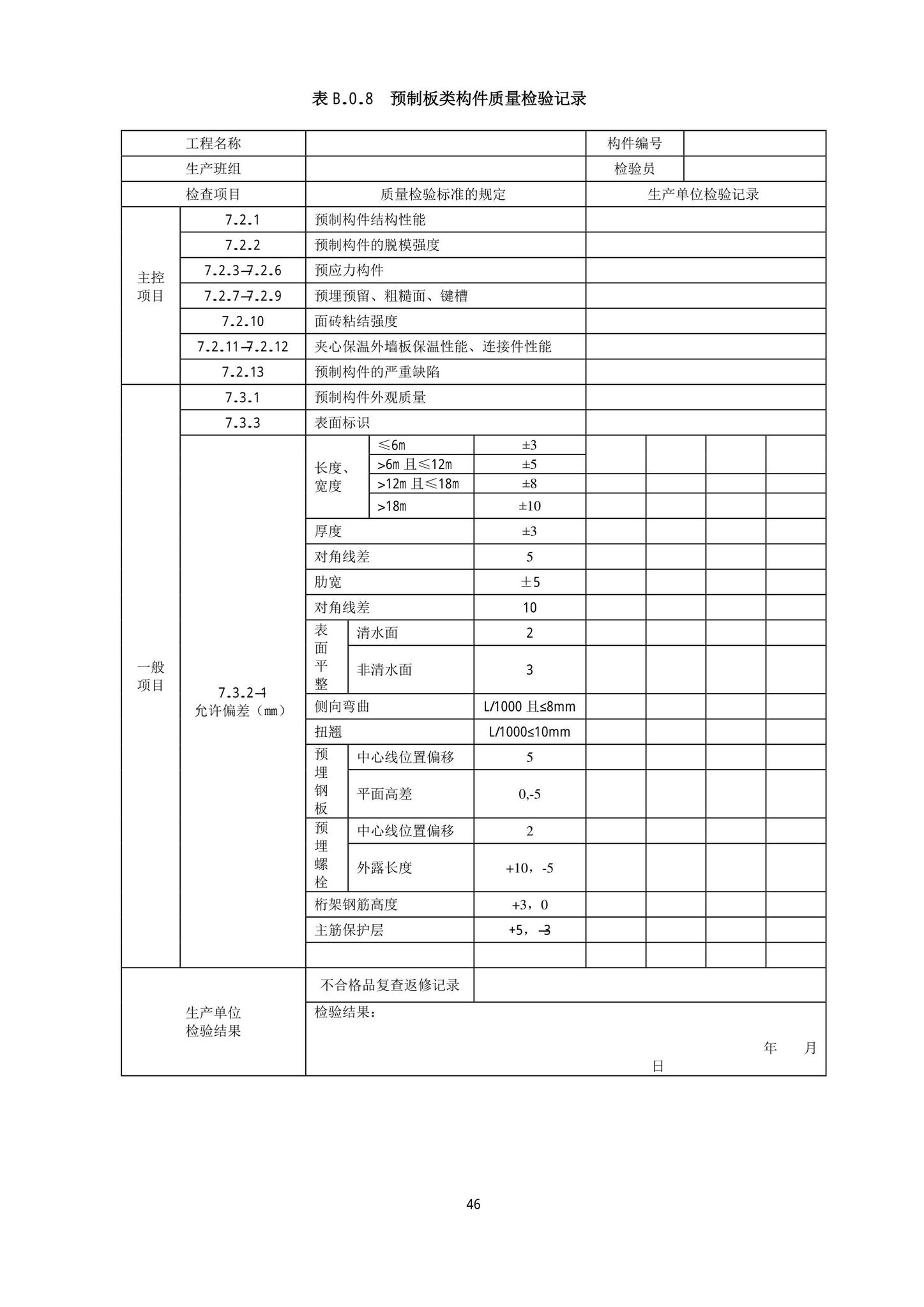 DB13(J)/T8404-2021--预制混凝土构件质量检验标准