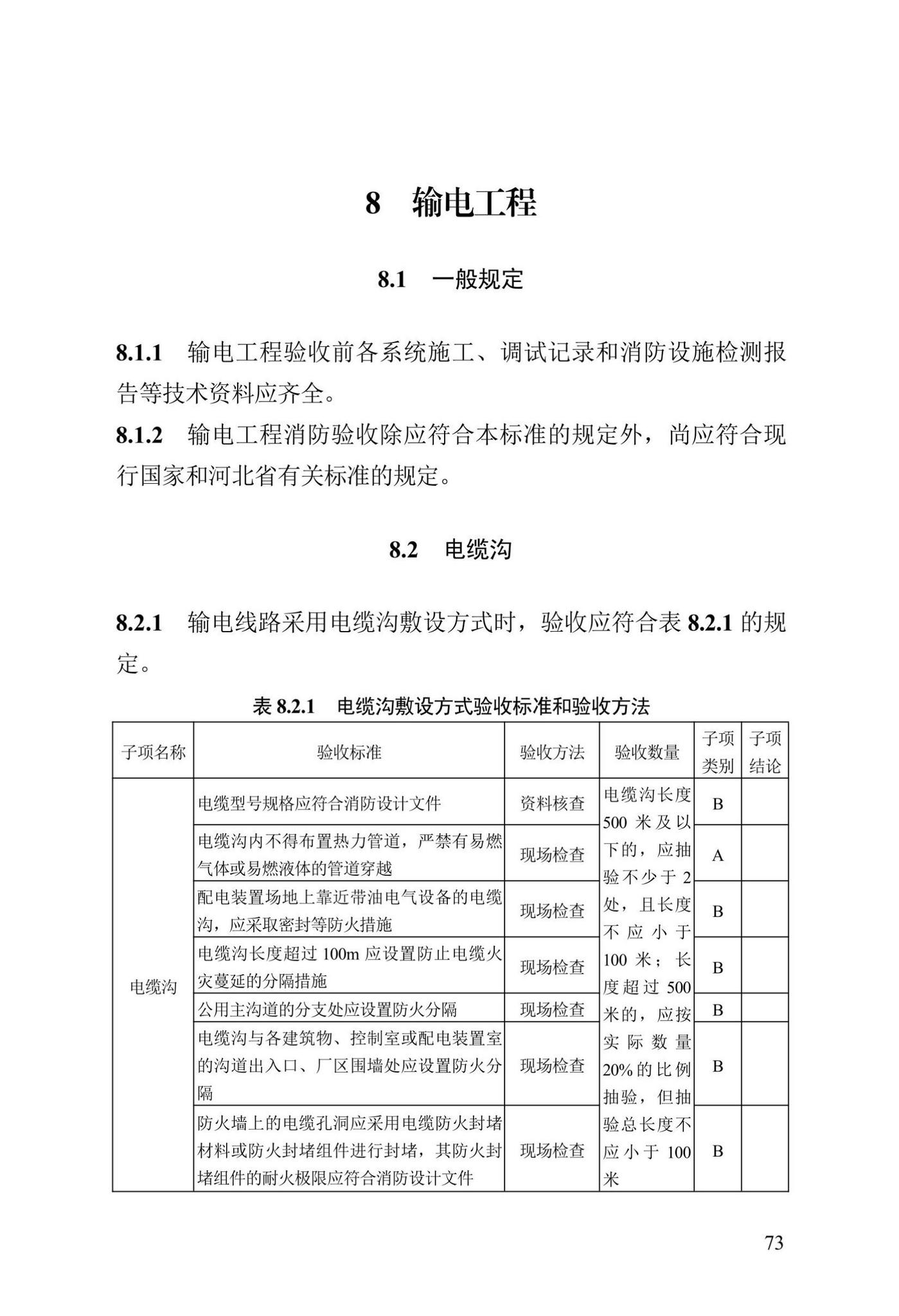 DB13(J)/T8456-2022--输变电工程消防验收标准