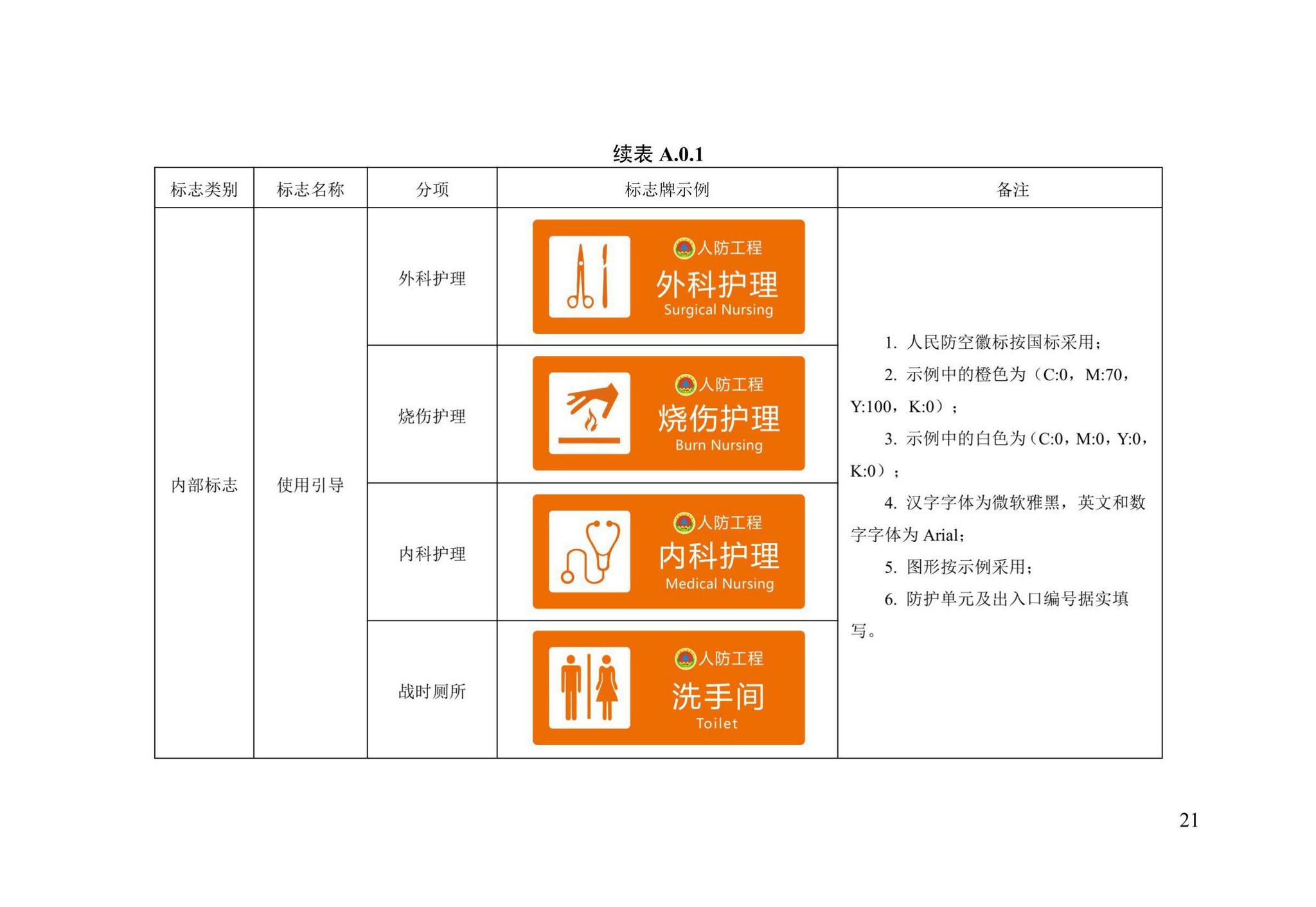 DB13(J)/T8469-2022--人民防空工程标志设置标准