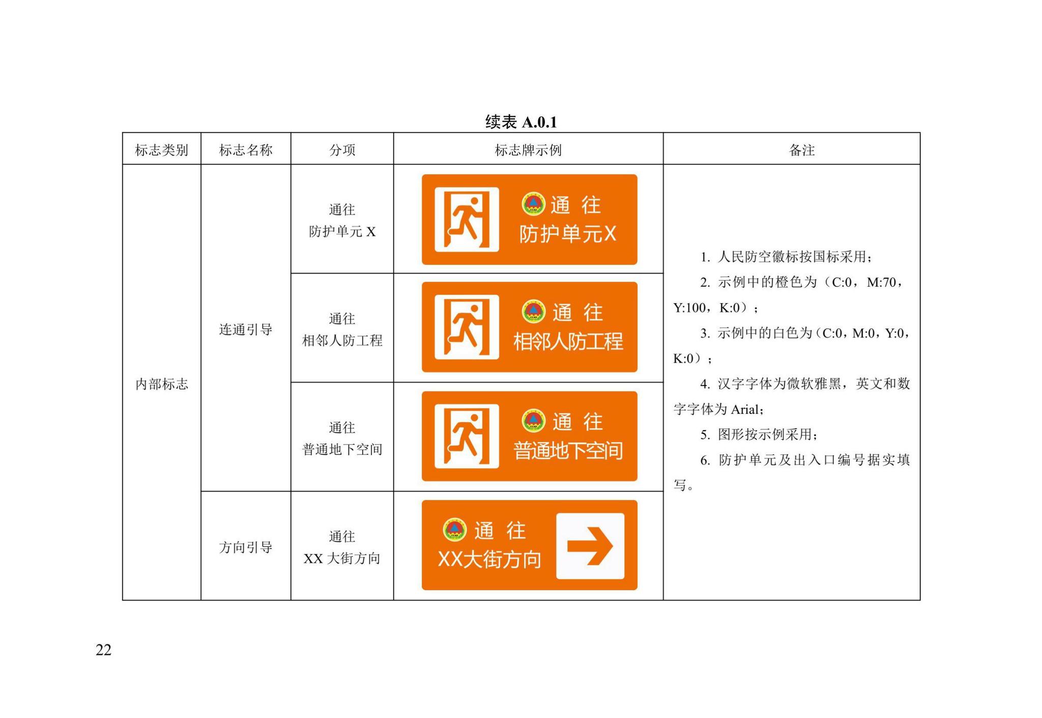 DB13(J)/T8469-2022--人民防空工程标志设置标准