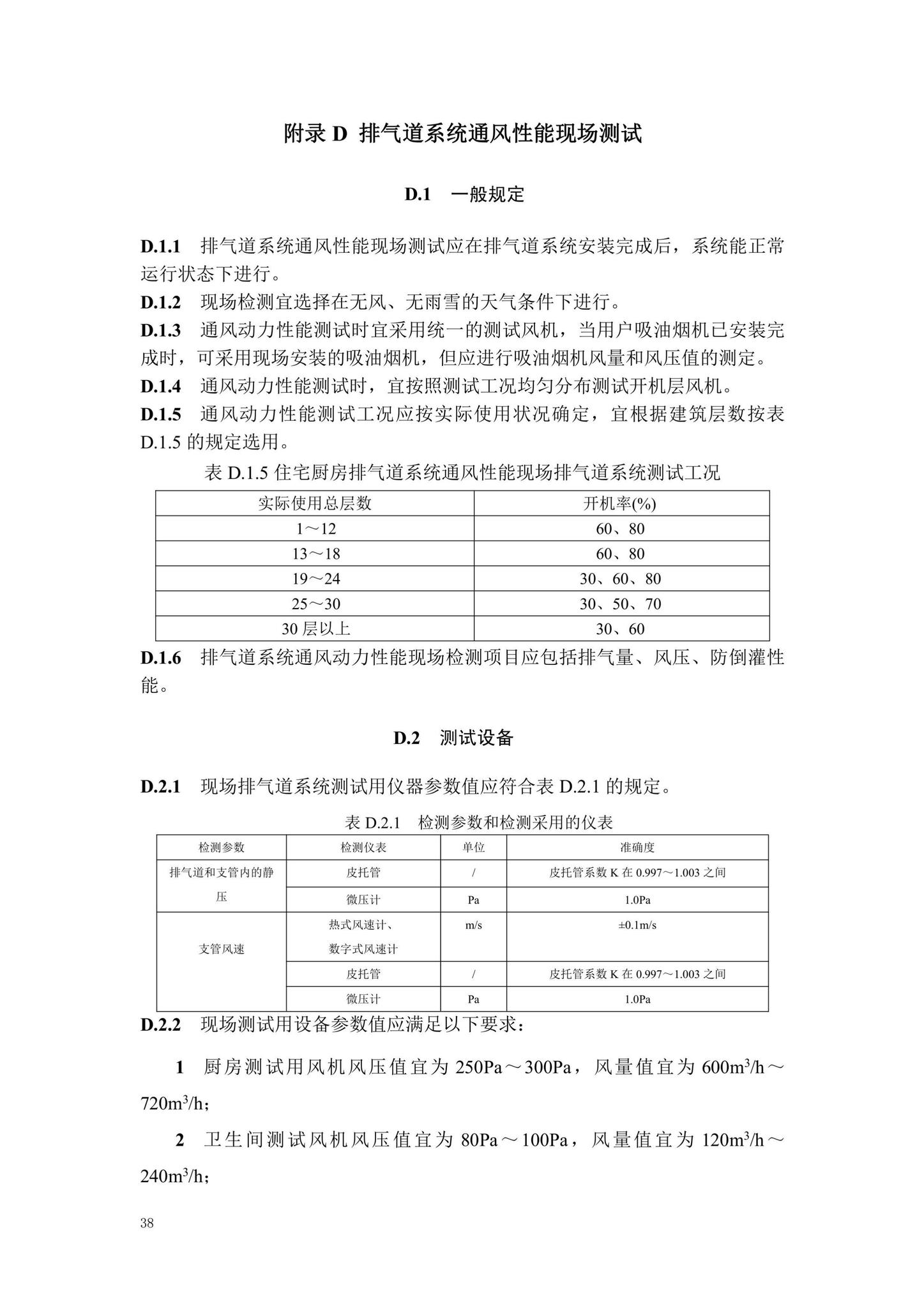 DB13(J)/T8479-2022--住宅厨卫排气道系统应用技术标准