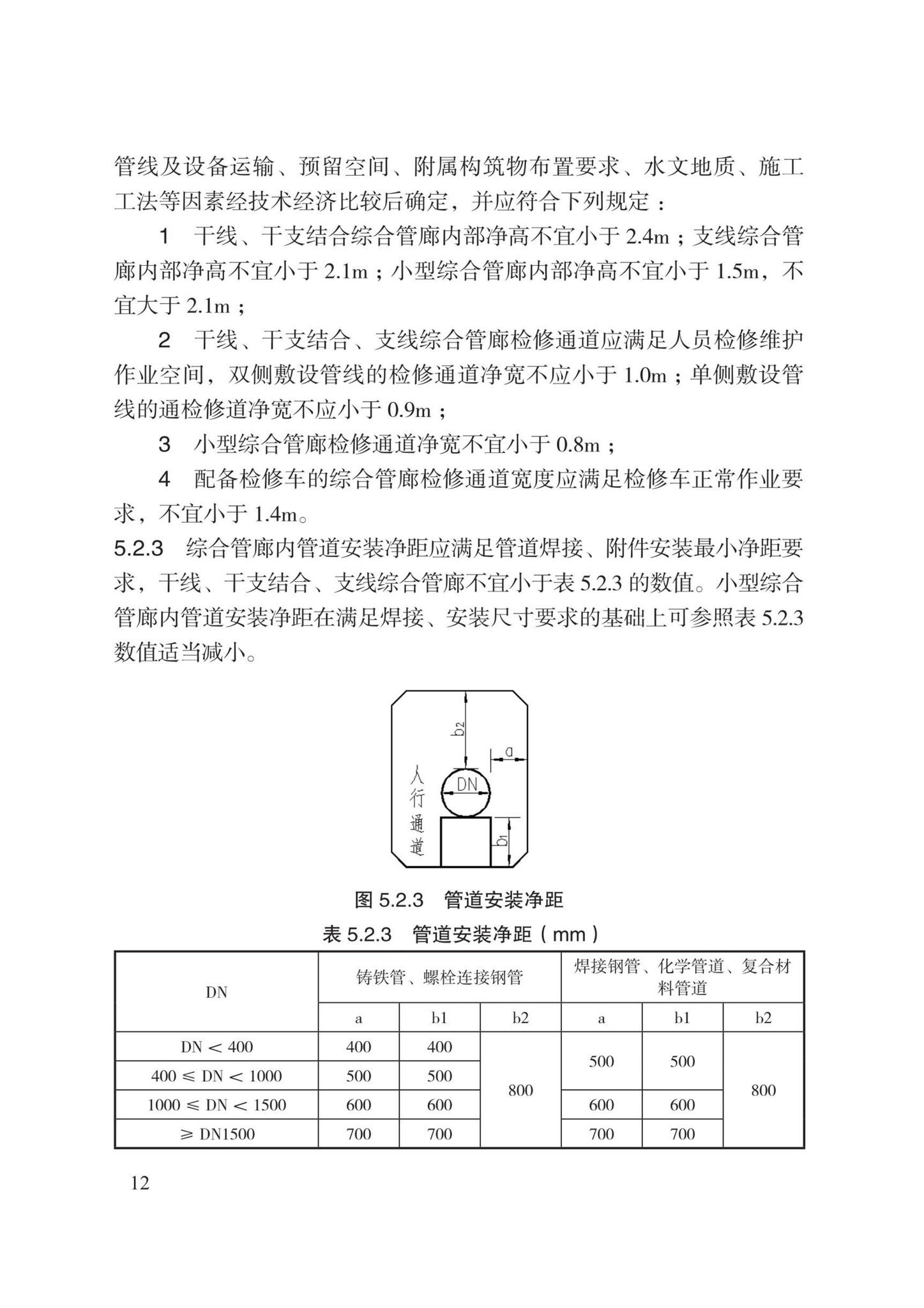 DB13(J)8528-2023--城市综合管廊工程设计规范