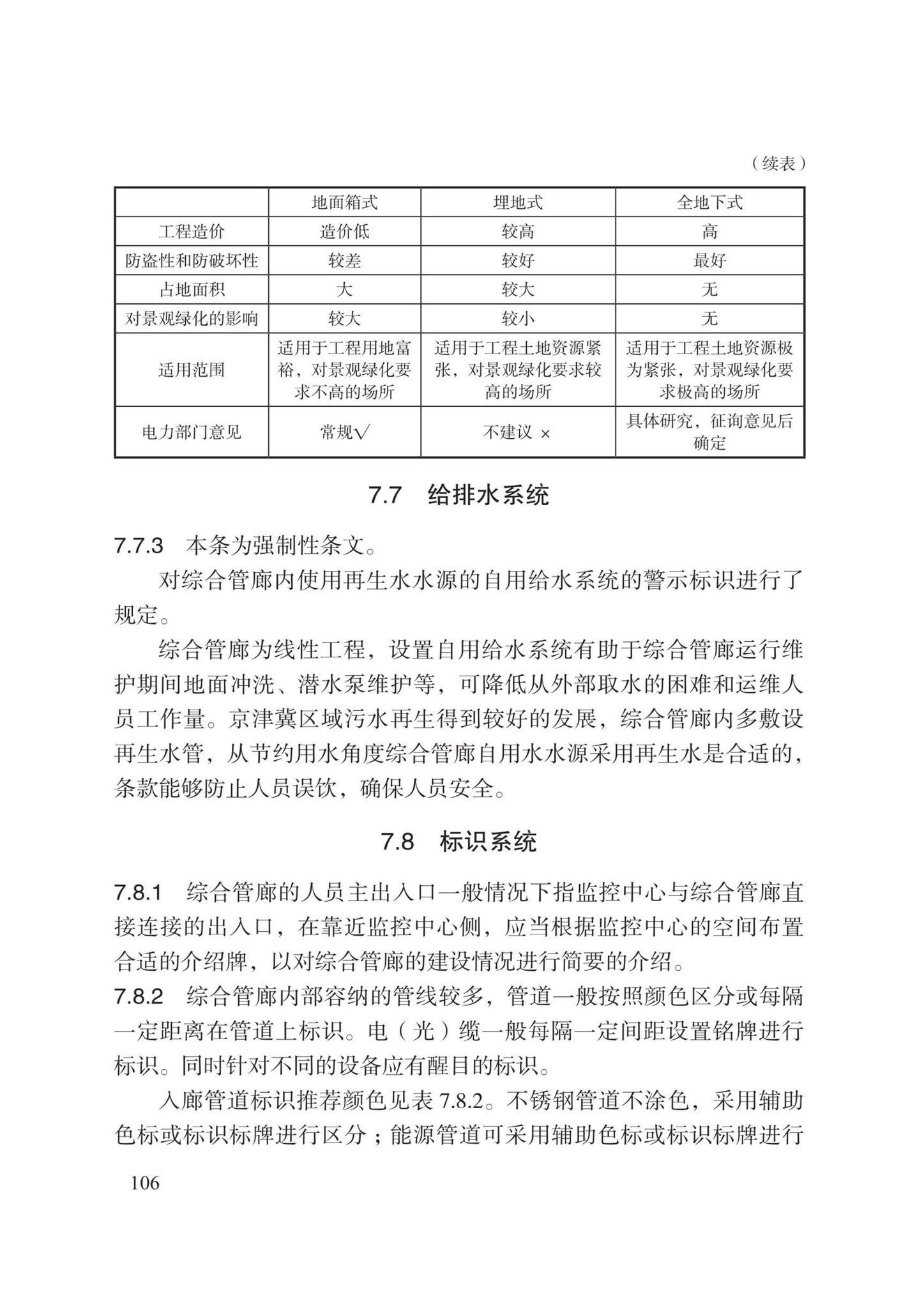 DB13(J)8528-2023--城市综合管廊工程设计规范