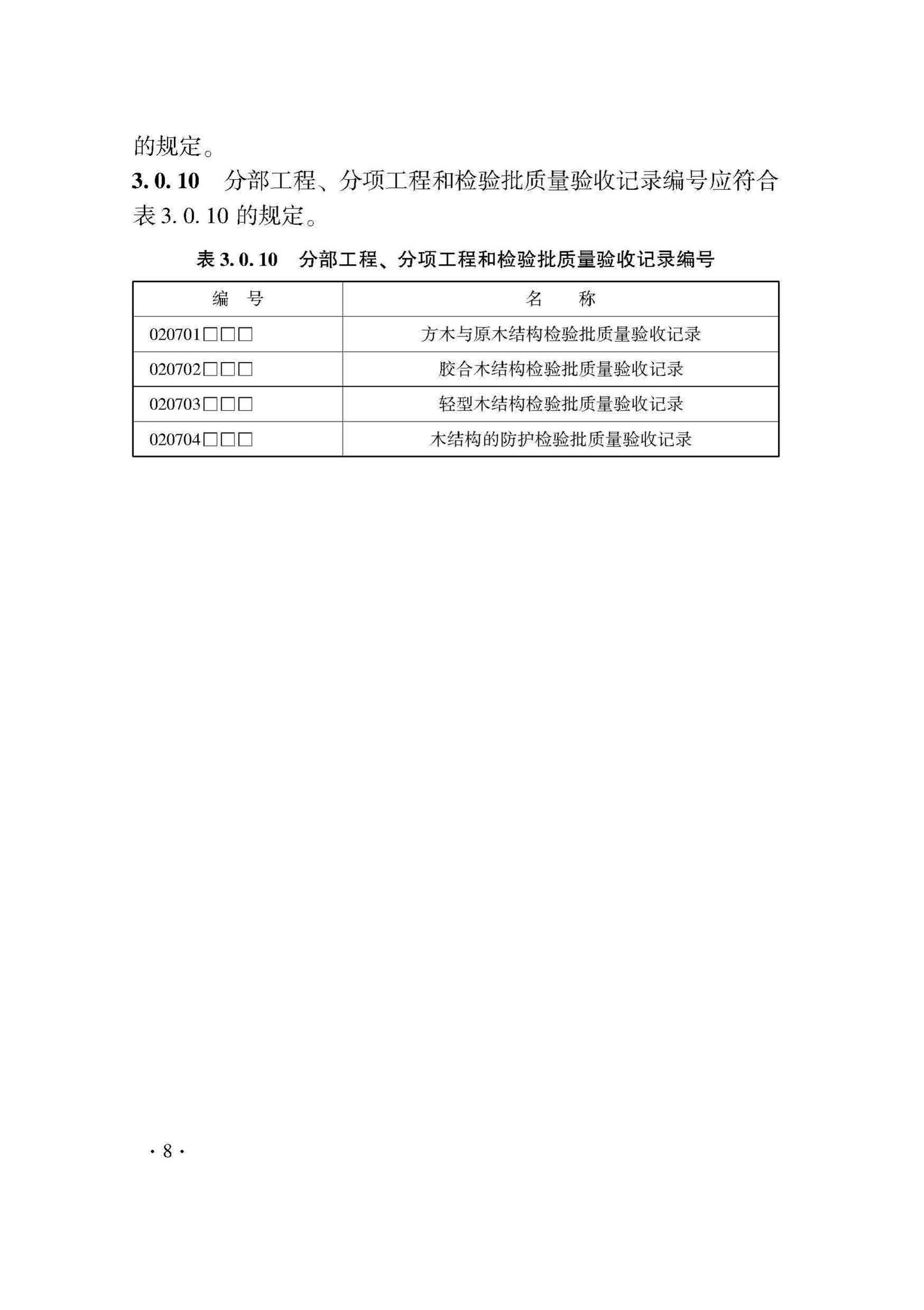 DB33/T1204-2020--木结构工程施工质量验收检查用表标准