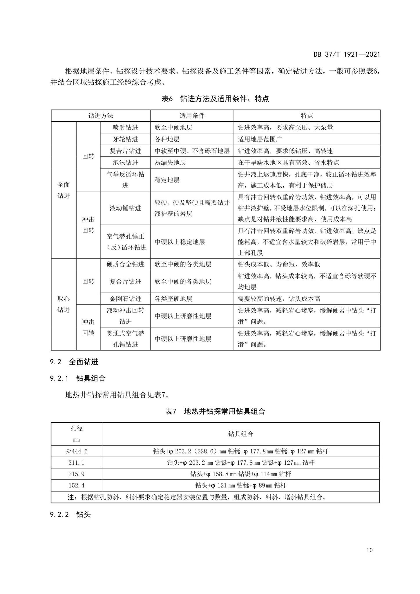 DB37/T1921-2021--地热钻探规程