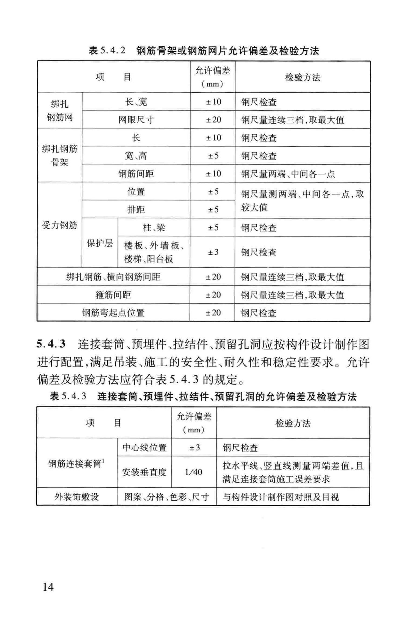 DB37/T5020-2014--装配整体式混凝土结构工程预制构件制作与验收规程