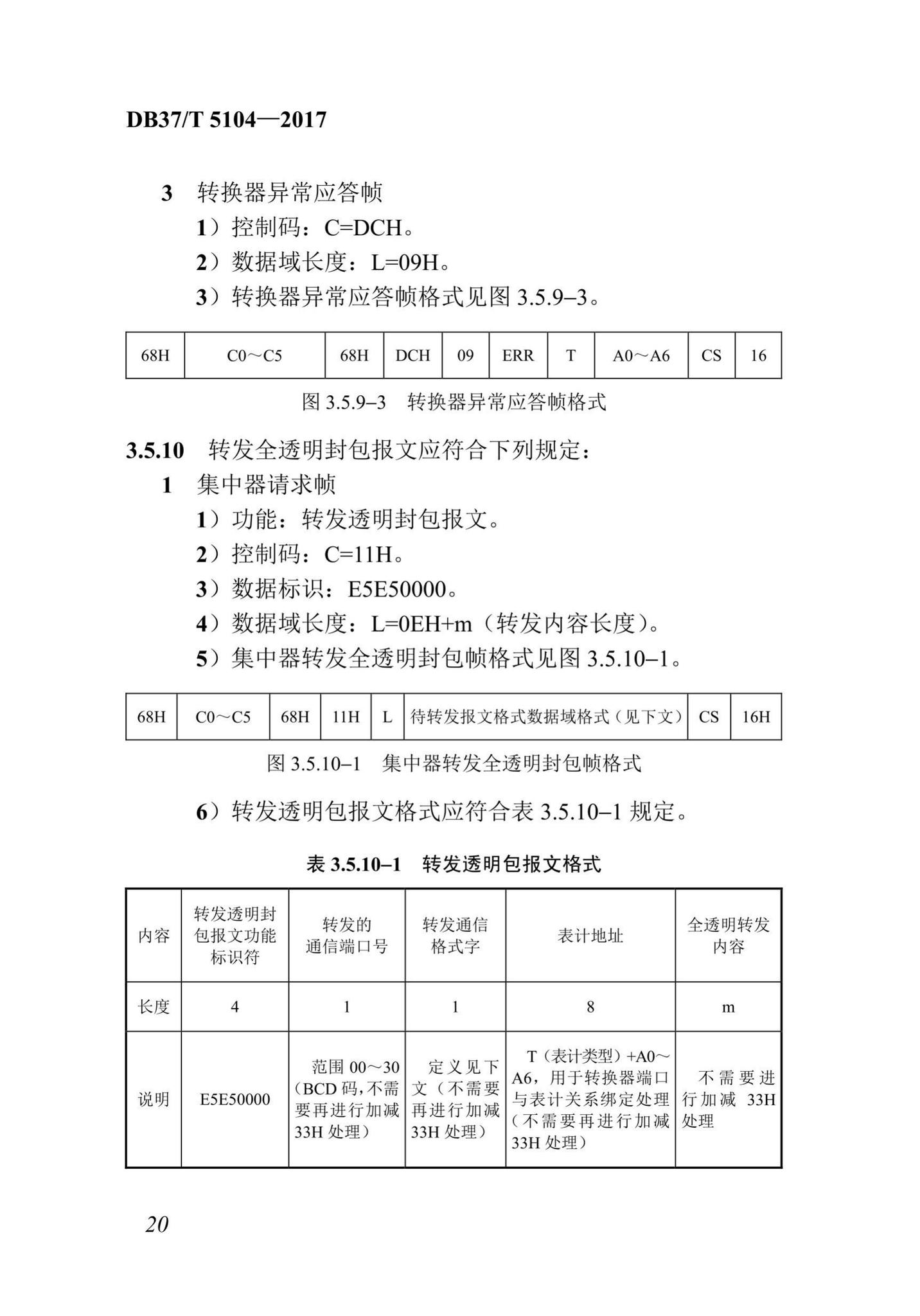 DB37/T5104-2017--“多表合一”采集数据转换标准