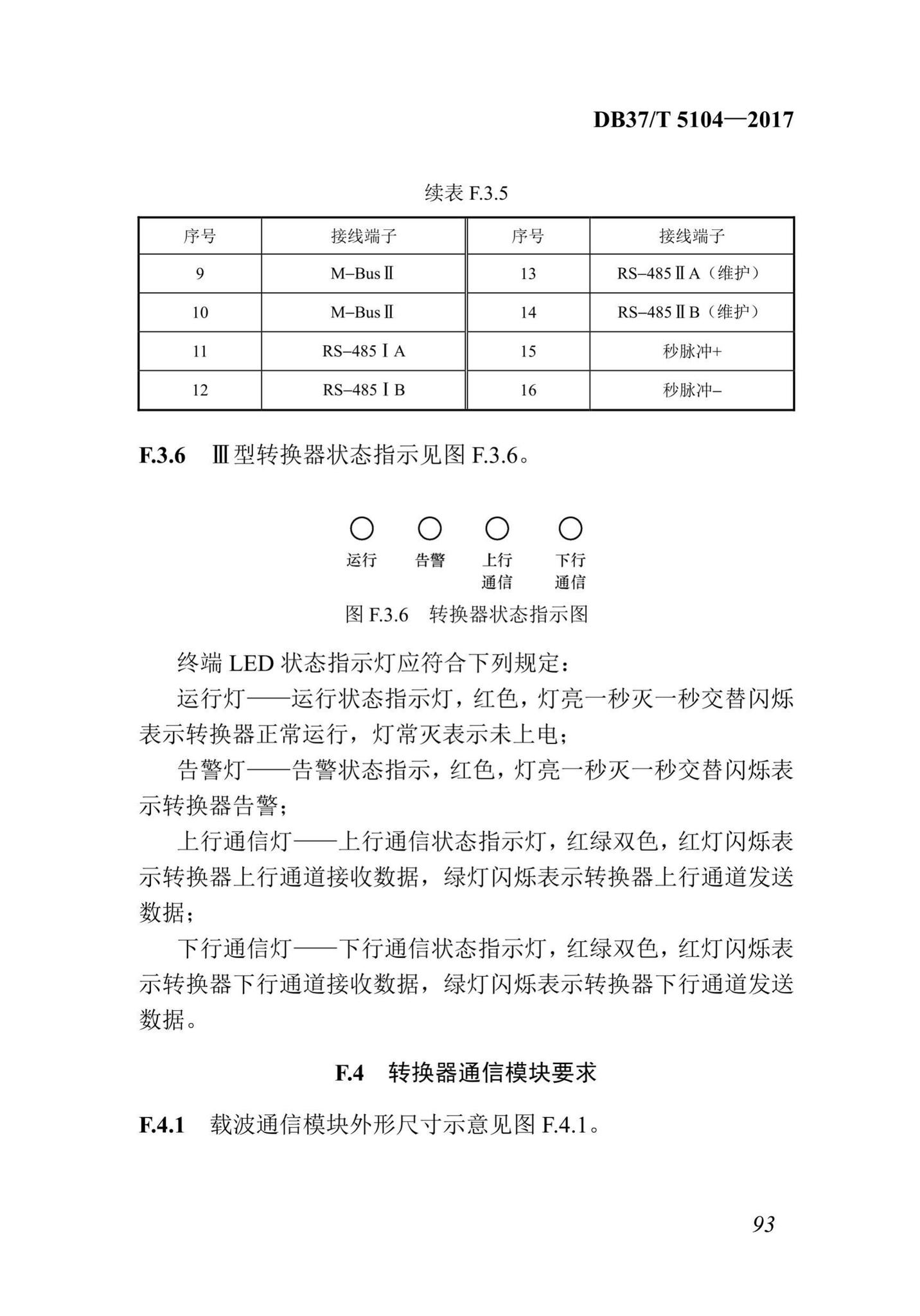 DB37/T5104-2017--“多表合一”采集数据转换标准