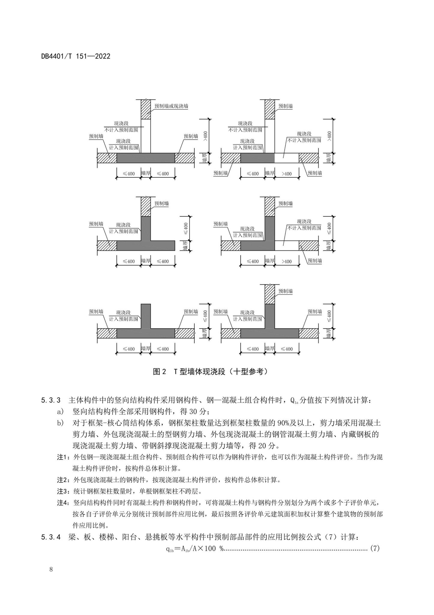 DB4401/T151-2022--装配式建筑评价标准