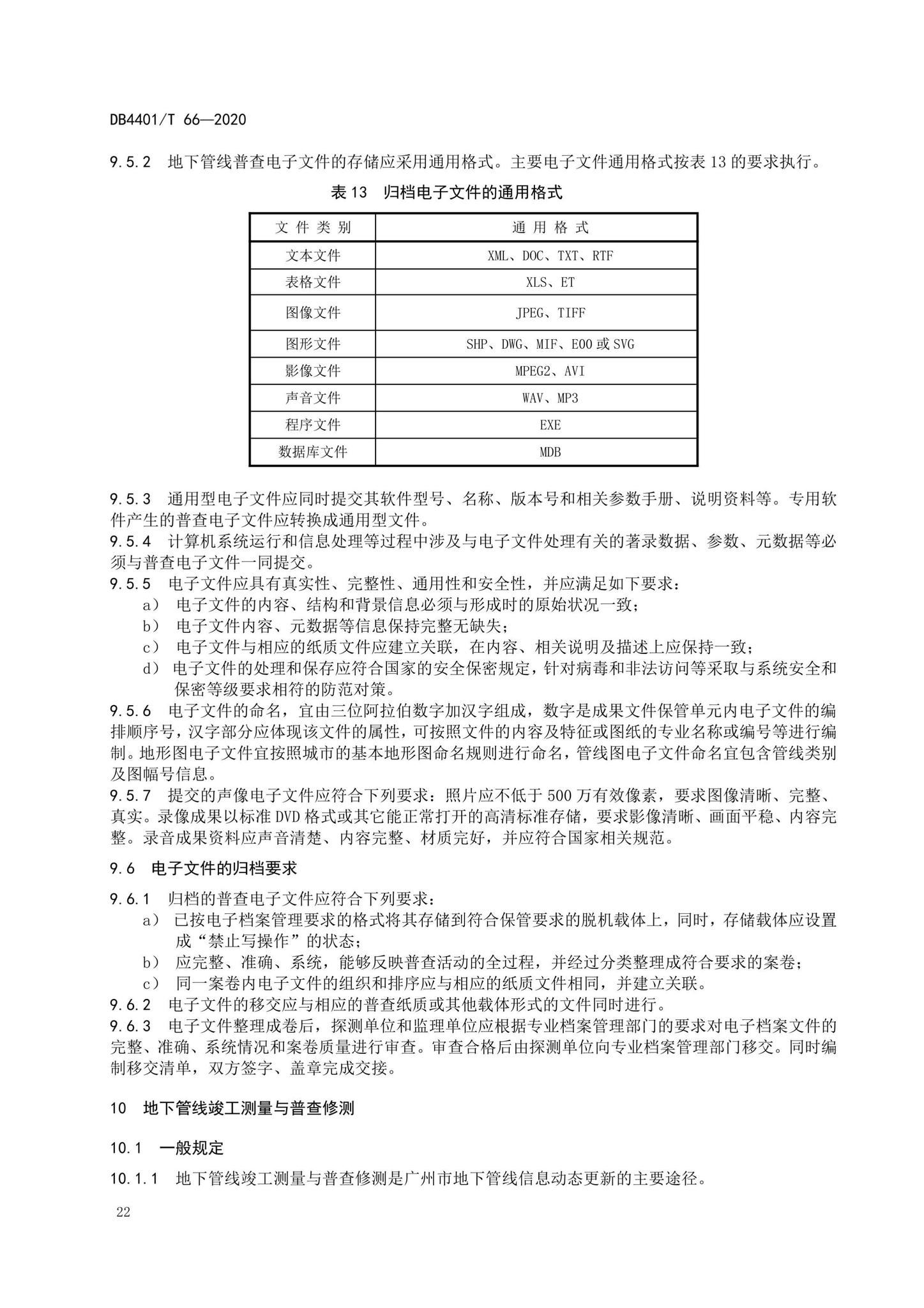 DB4401/T66-2020--地下管线探测技术规程