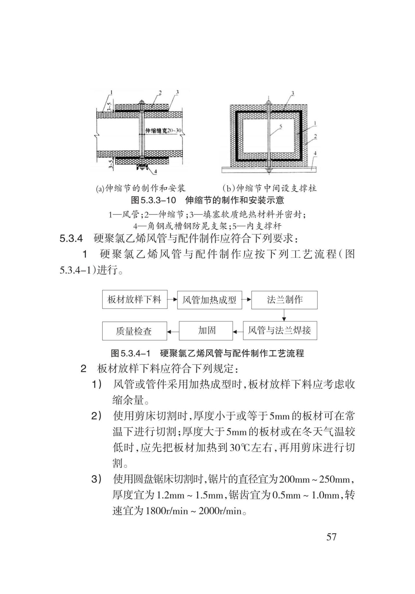 DB62/T3031-2018--通风与空调工程施工工艺规程