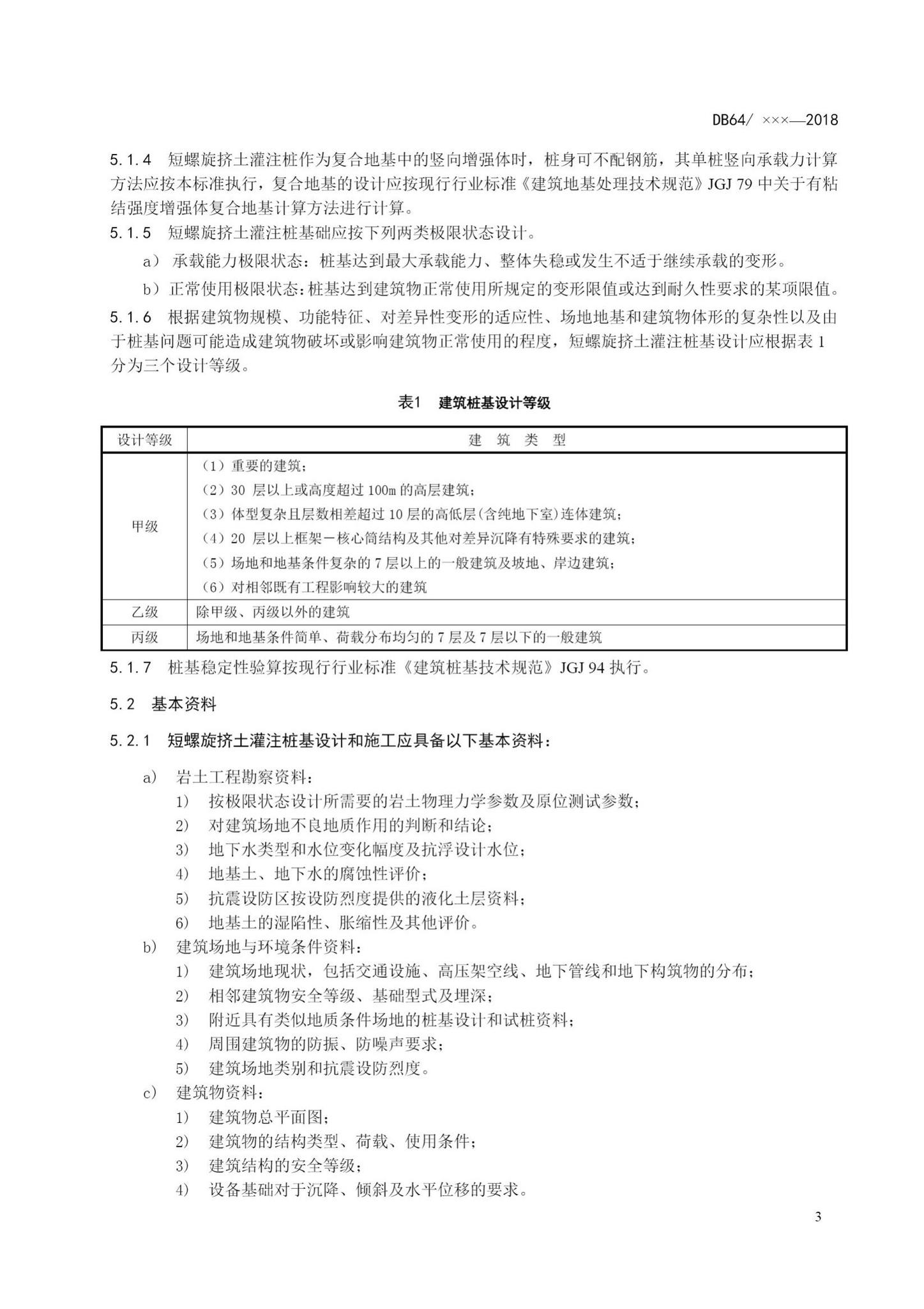 DB64/T1538-2018--短螺旋挤土灌注桩技术标准