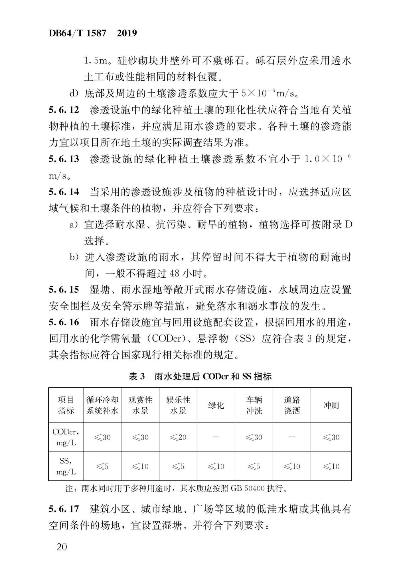 DB64/T1587-2019--海绵城市建设工程技术规程