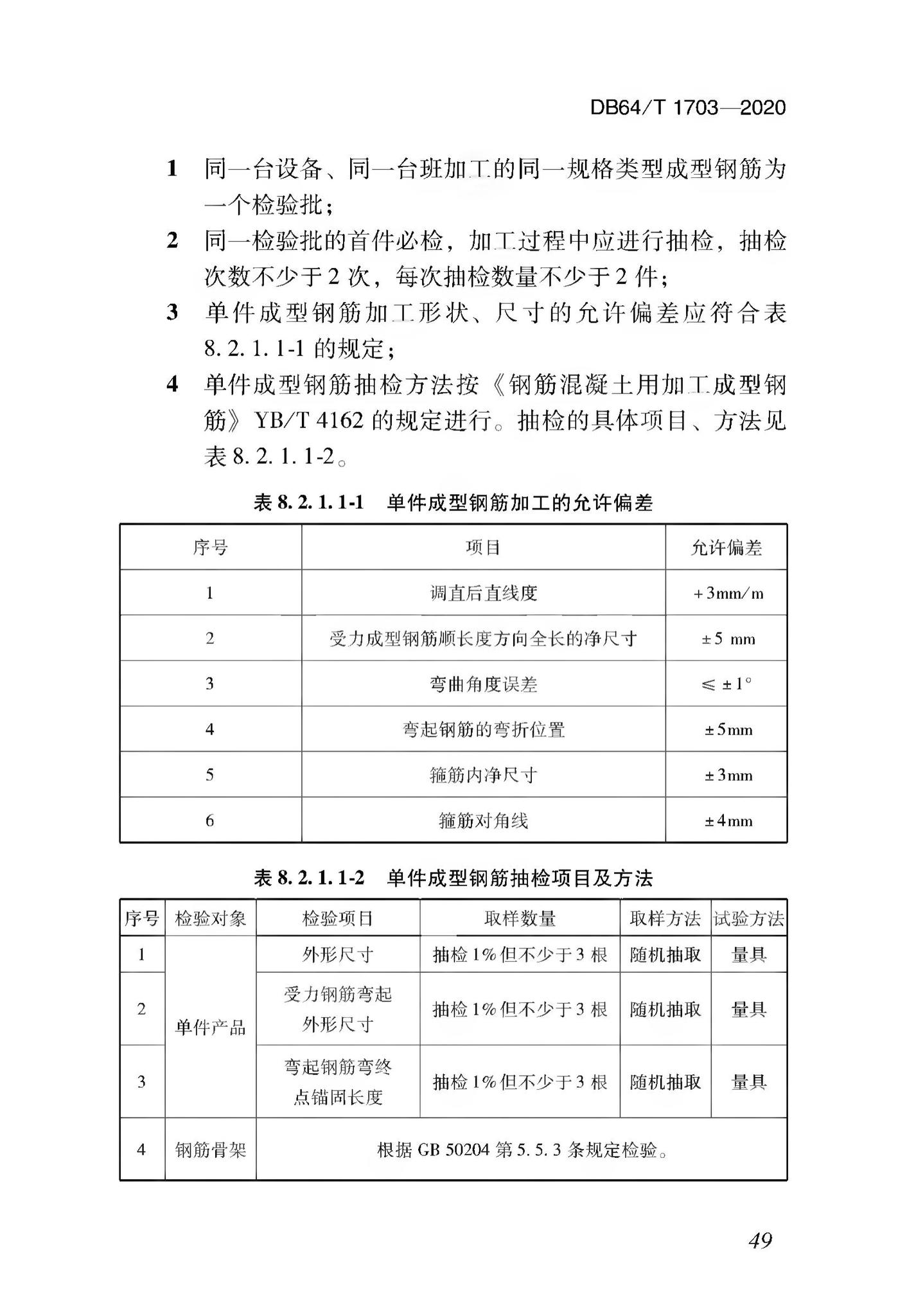 DB64/T1703-2020--混凝土结构成型钢筋加工配送技术标准