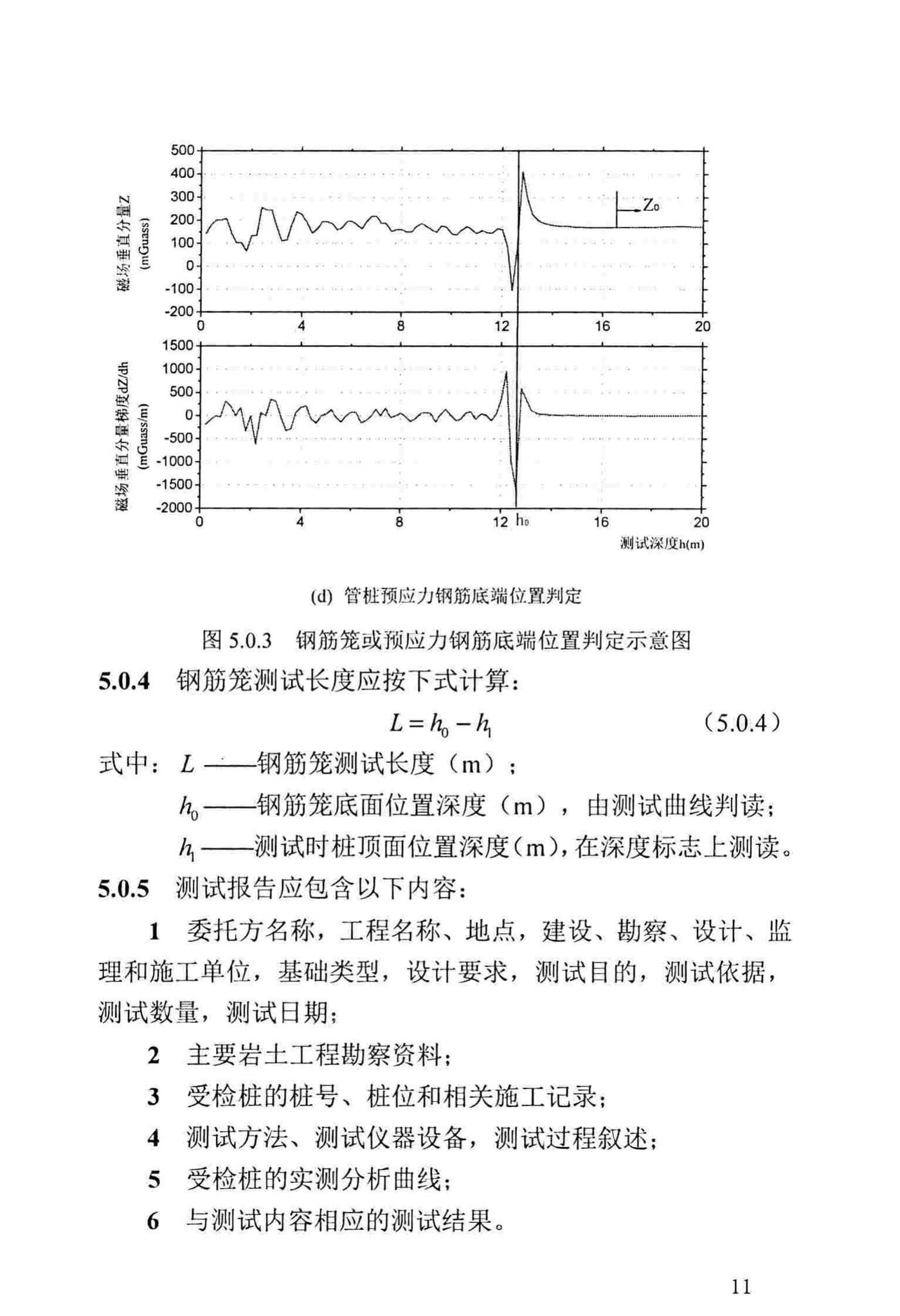 DBJ/T13-235-2016--福建省磁测井法测试基桩钢筋笼长度技术规程