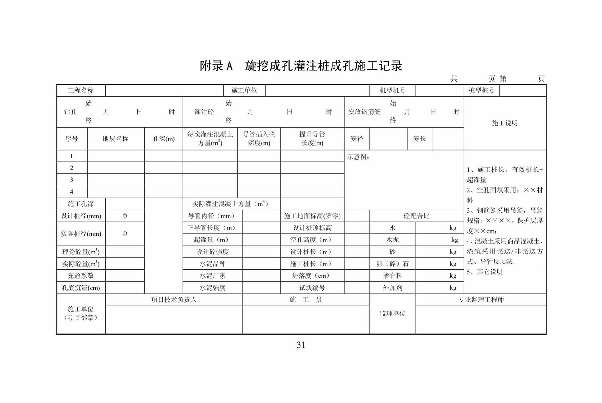 DBJ/T13-301-2018--旋挖成孔灌注桩技术规程