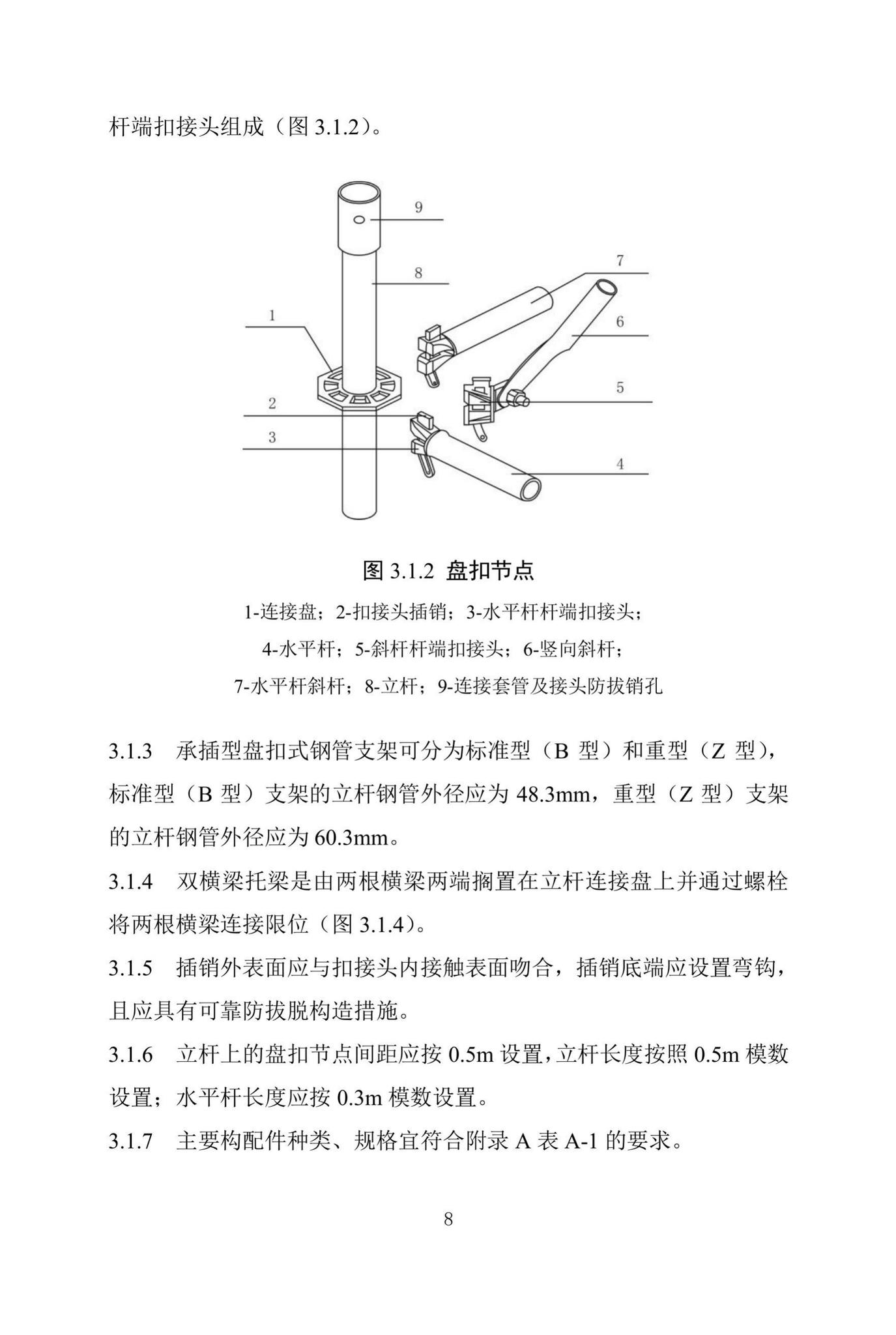 DBJ/T13-318-2019--建筑施工承插型盘扣式钢管支架安全技术规程