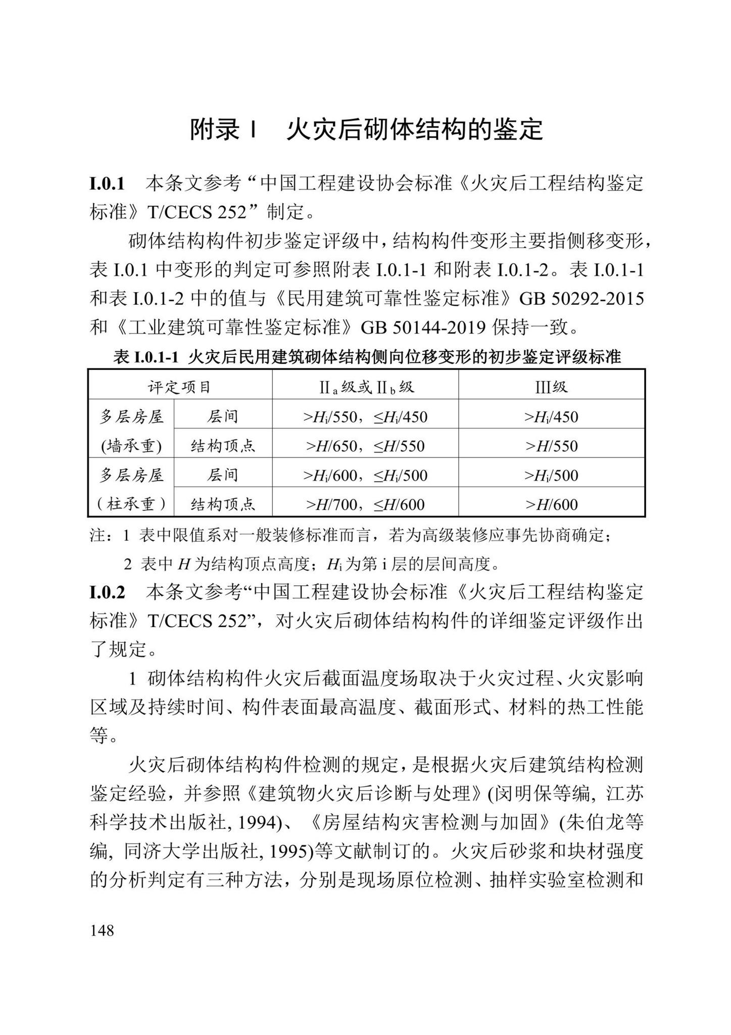 DBJ/T13-352-2021--火灾后混凝土结构鉴定标准