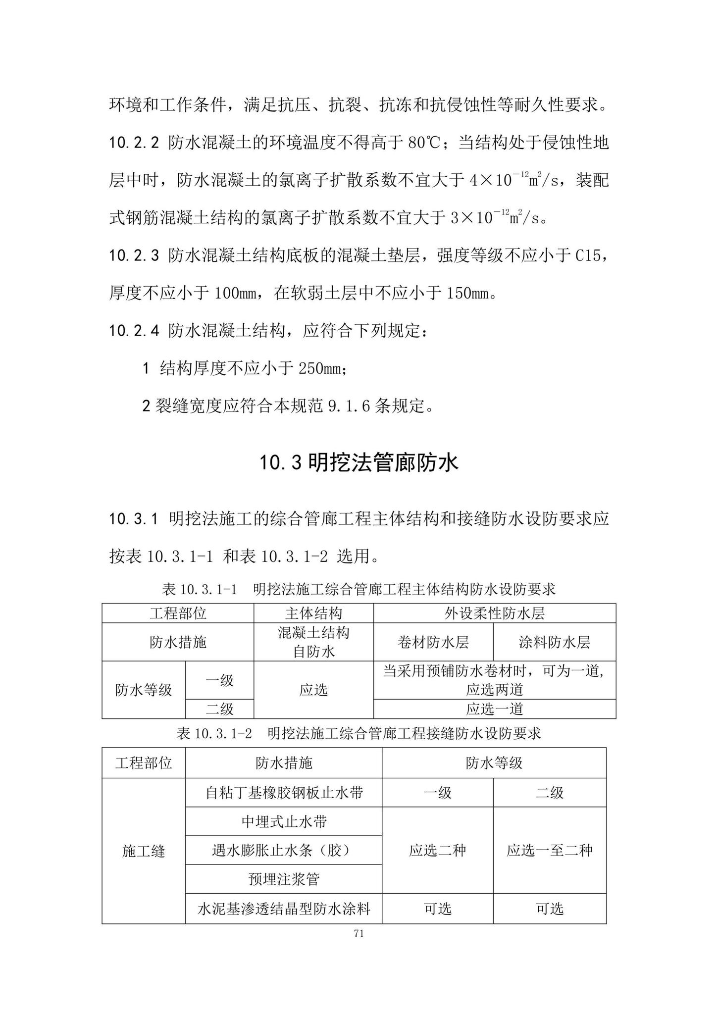 DBJ/T15-188-2020--城市综合管廊工程技术规程