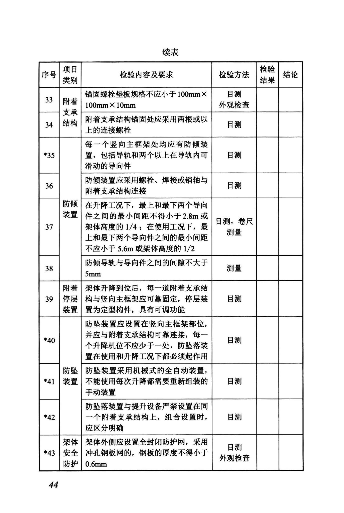 DBJ43/T375-2021--湖南省附着式升降脚手架安全技术标准