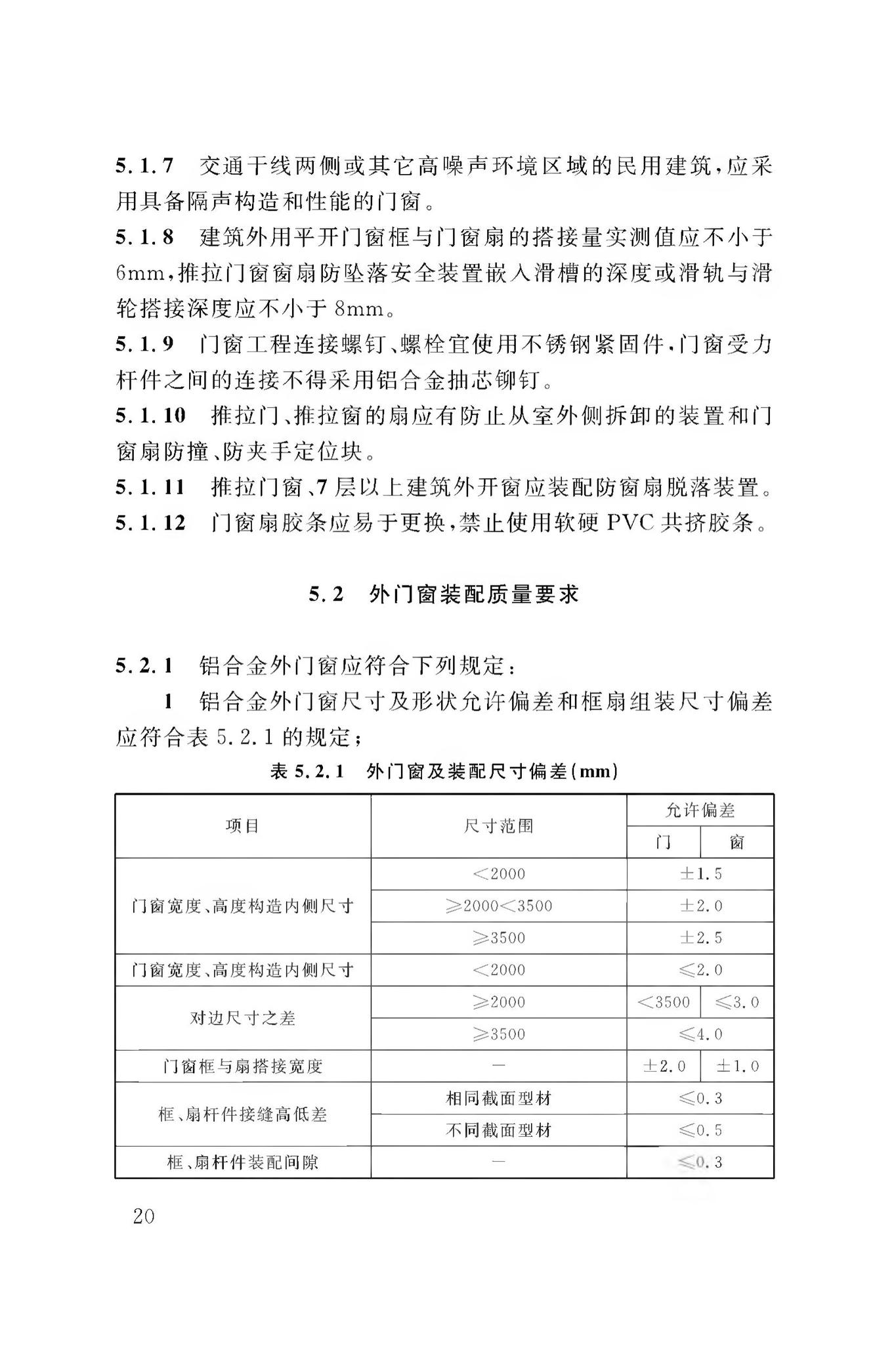 DBJ50/T-065-2020--民用建筑外门窗应用技术标准