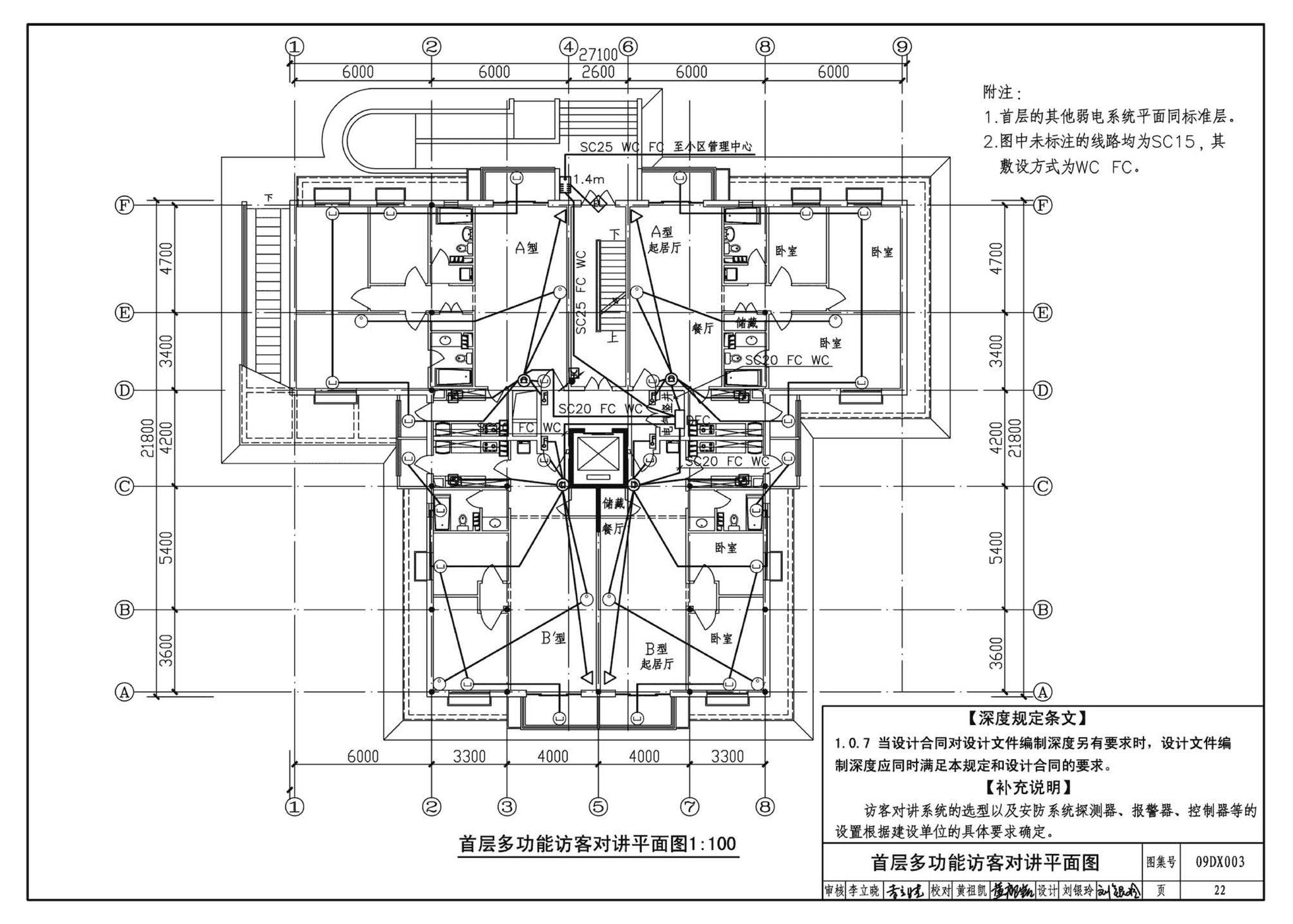 DX003～004--民用建筑工程电气设计深度图样(2009年合订本)