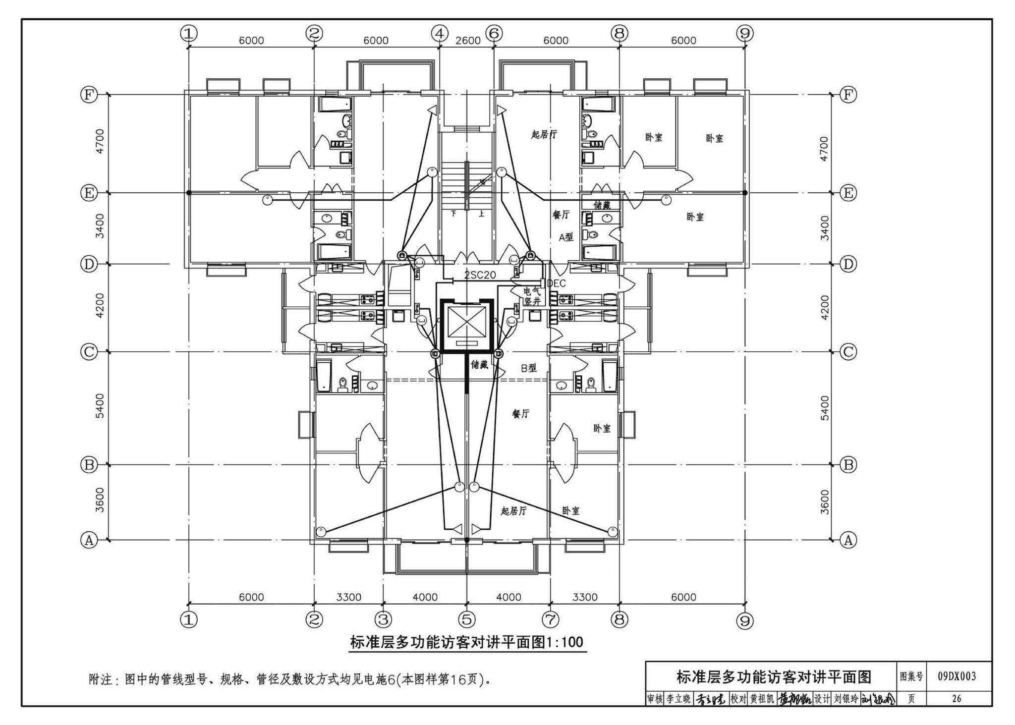 DX003～004--民用建筑工程电气设计深度图样(2009年合订本)