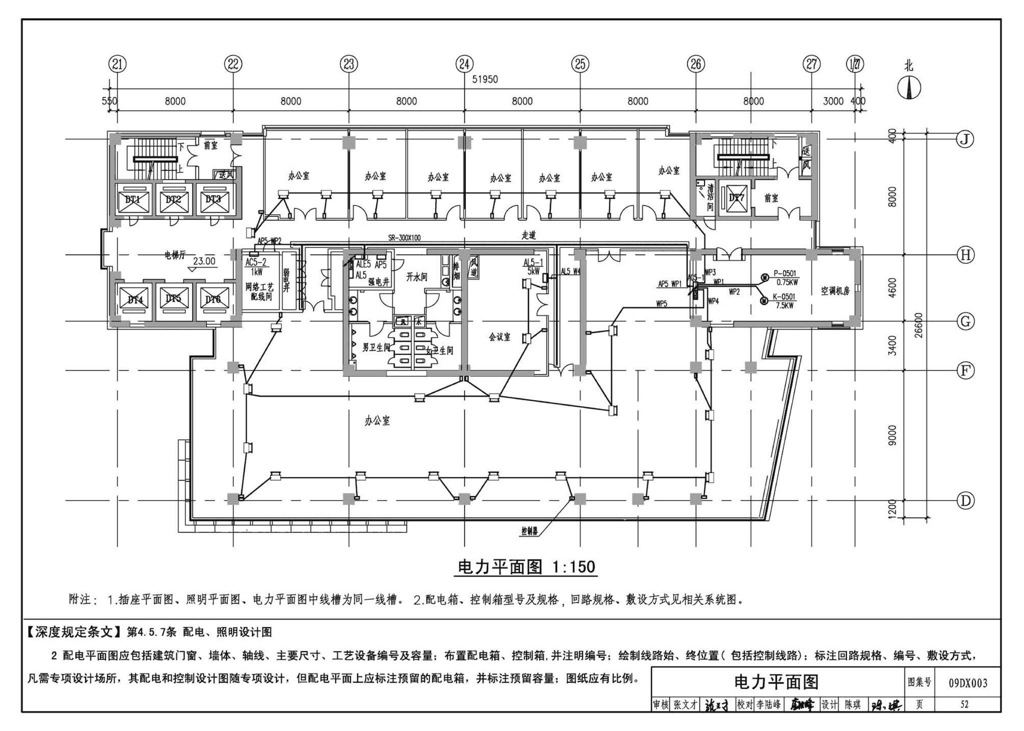 DX003～004--民用建筑工程电气设计深度图样(2009年合订本)