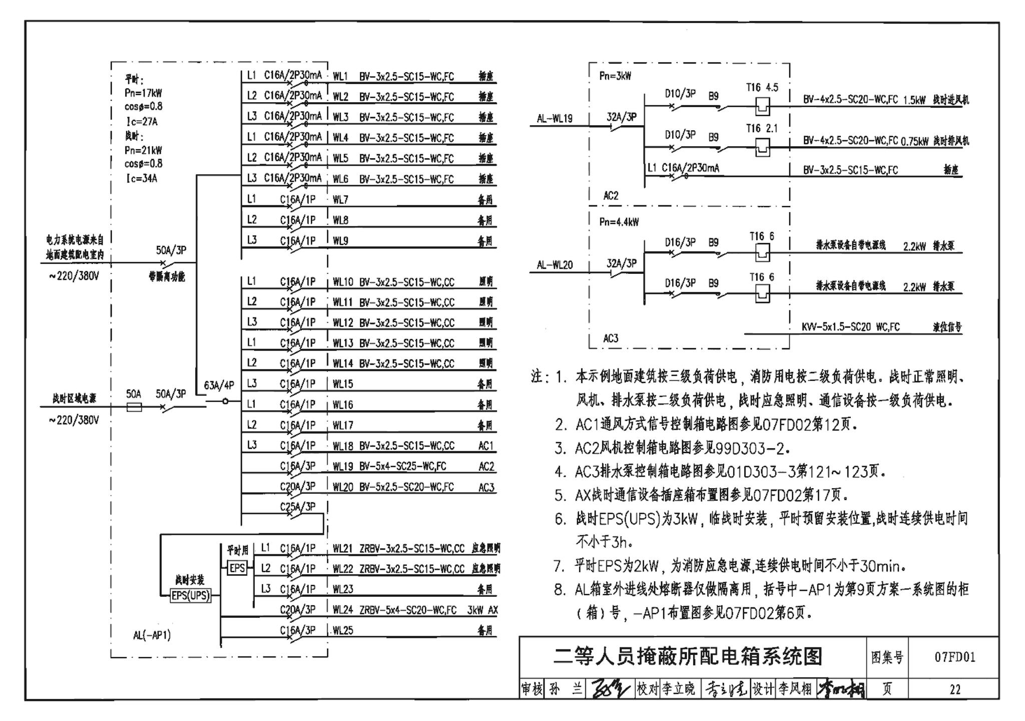 FD01～02（2007年合订本）--防空地下室电气设计（2007年合订本）