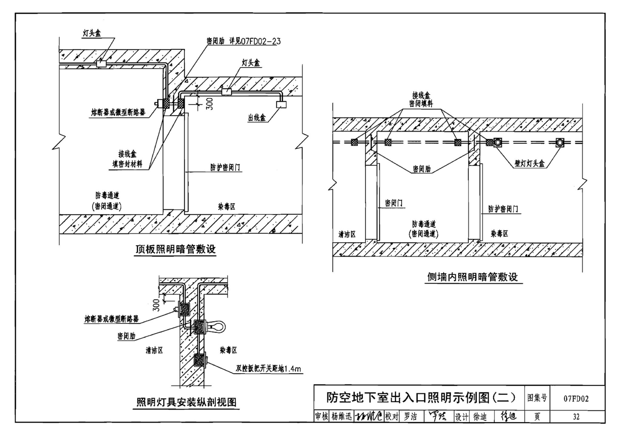 FD01～02（2007年合订本）--防空地下室电气设计（2007年合订本）