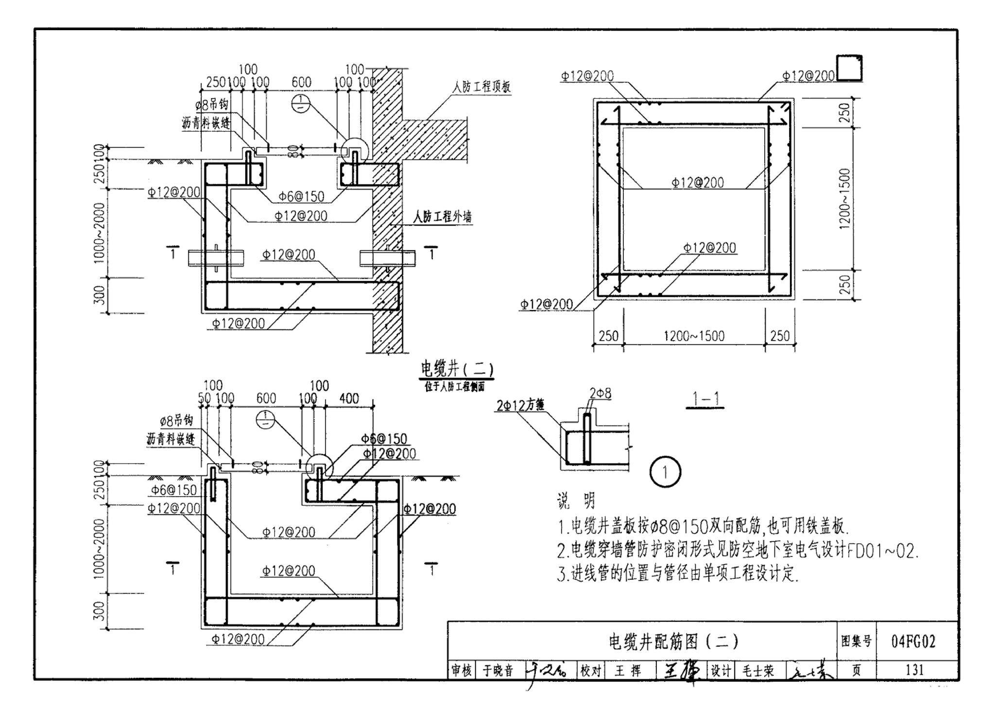 FG01～03(2004年合订本)--防空地下室结构设计(2004年合订本)