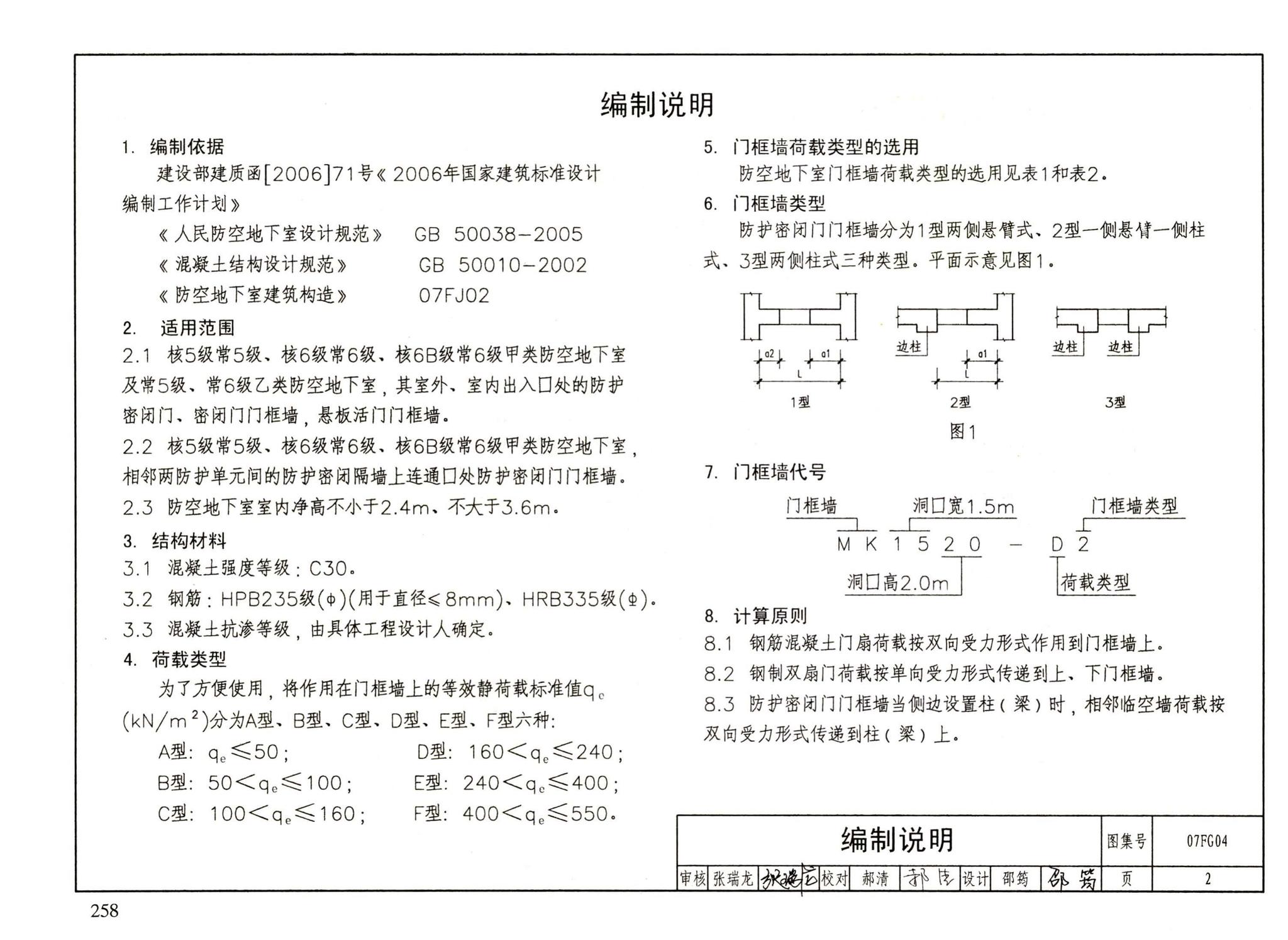 FG01～05（2007年合订本）--防空地下室结构设计（2007年合订本）