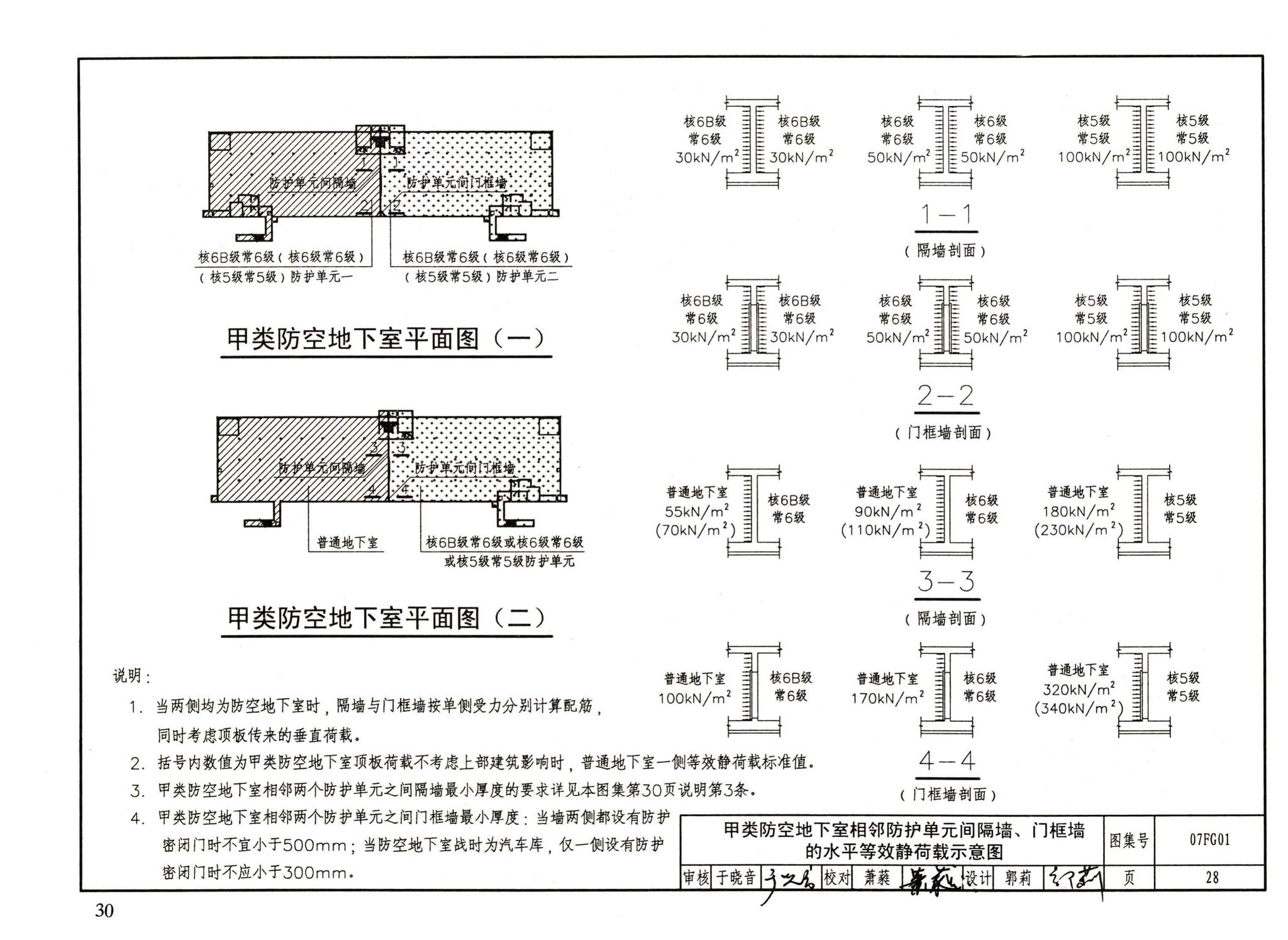 FG01～05（2007年合订本）--防空地下室结构设计（2007年合订本）