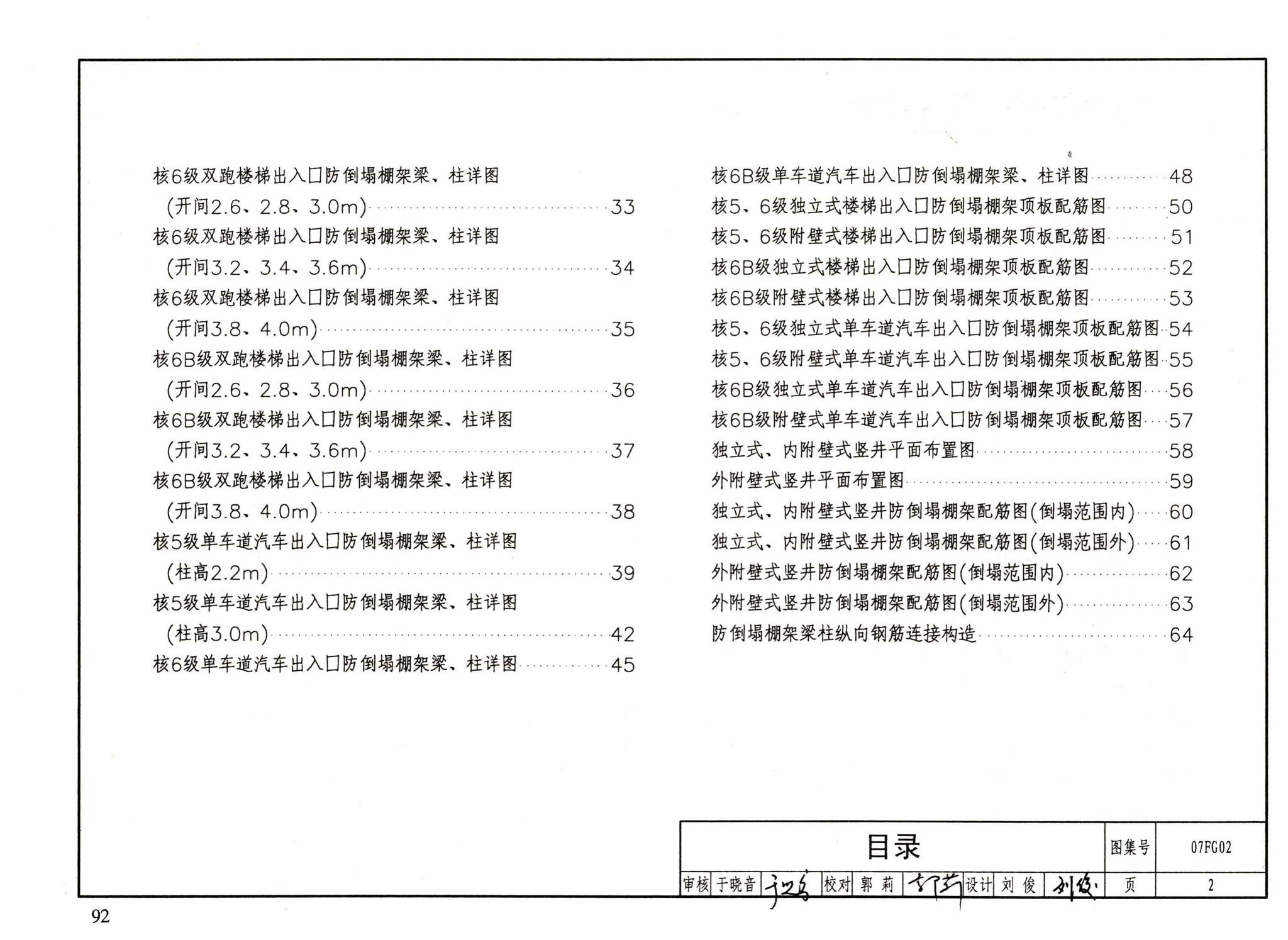 FG01～05（2007年合订本）--防空地下室结构设计（2007年合订本）